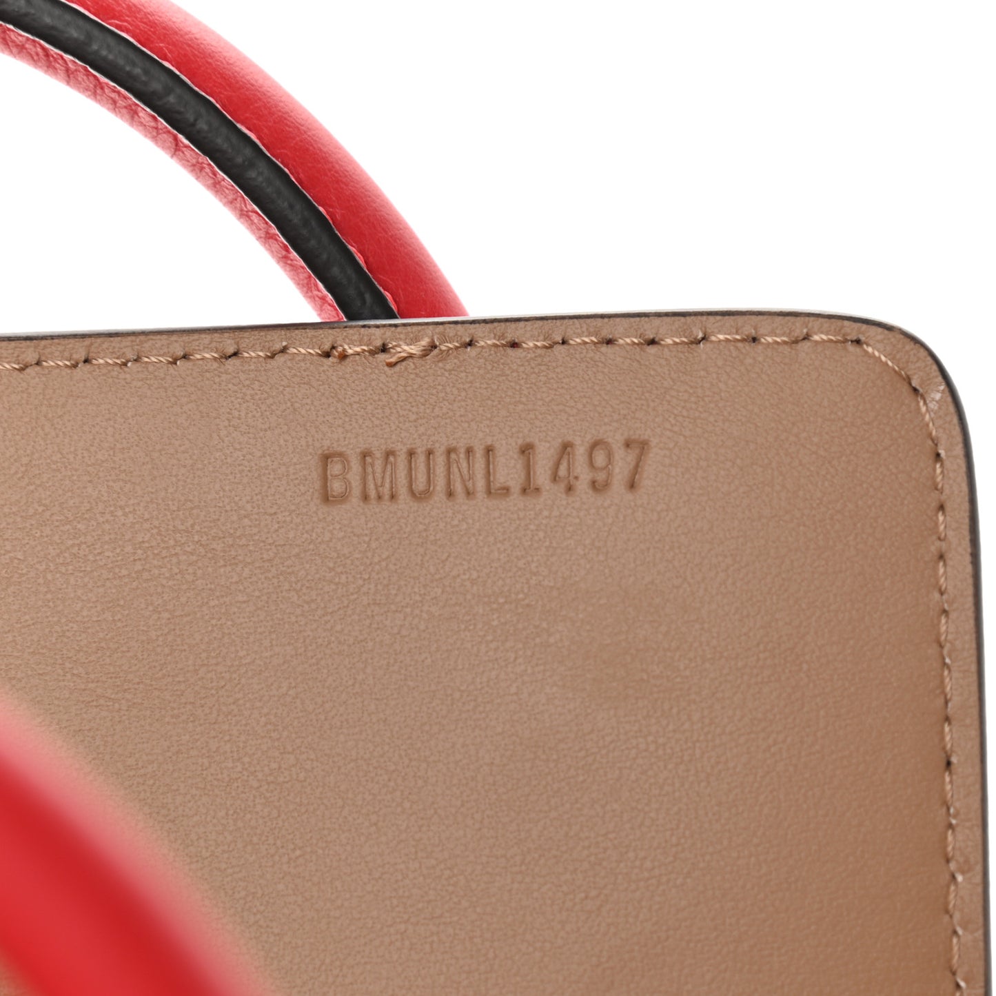 Soft Grain Calfskin Small Belt Bag Marais Bright Military Red