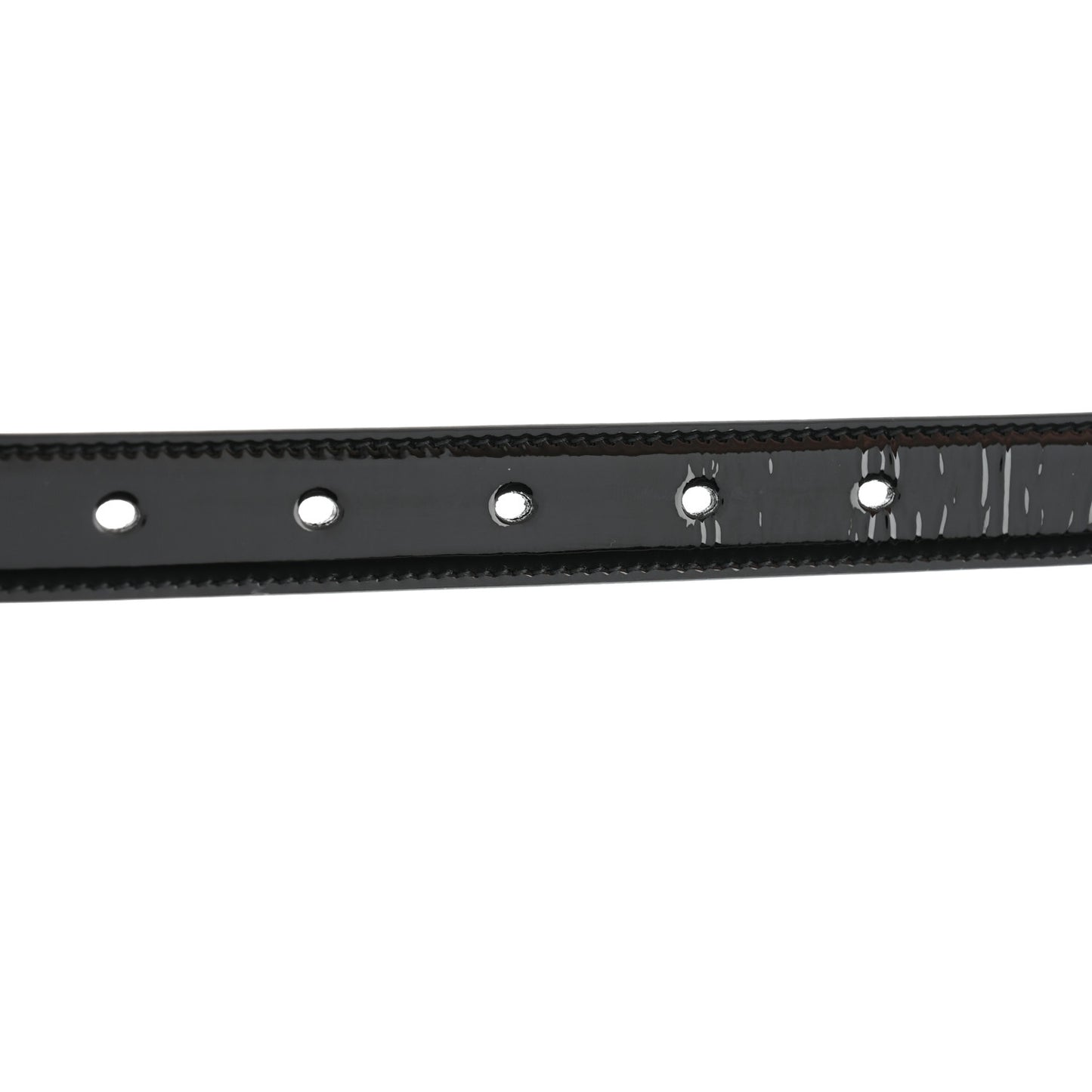 Patent Monogram Square Buckle Belt 85 34 Black