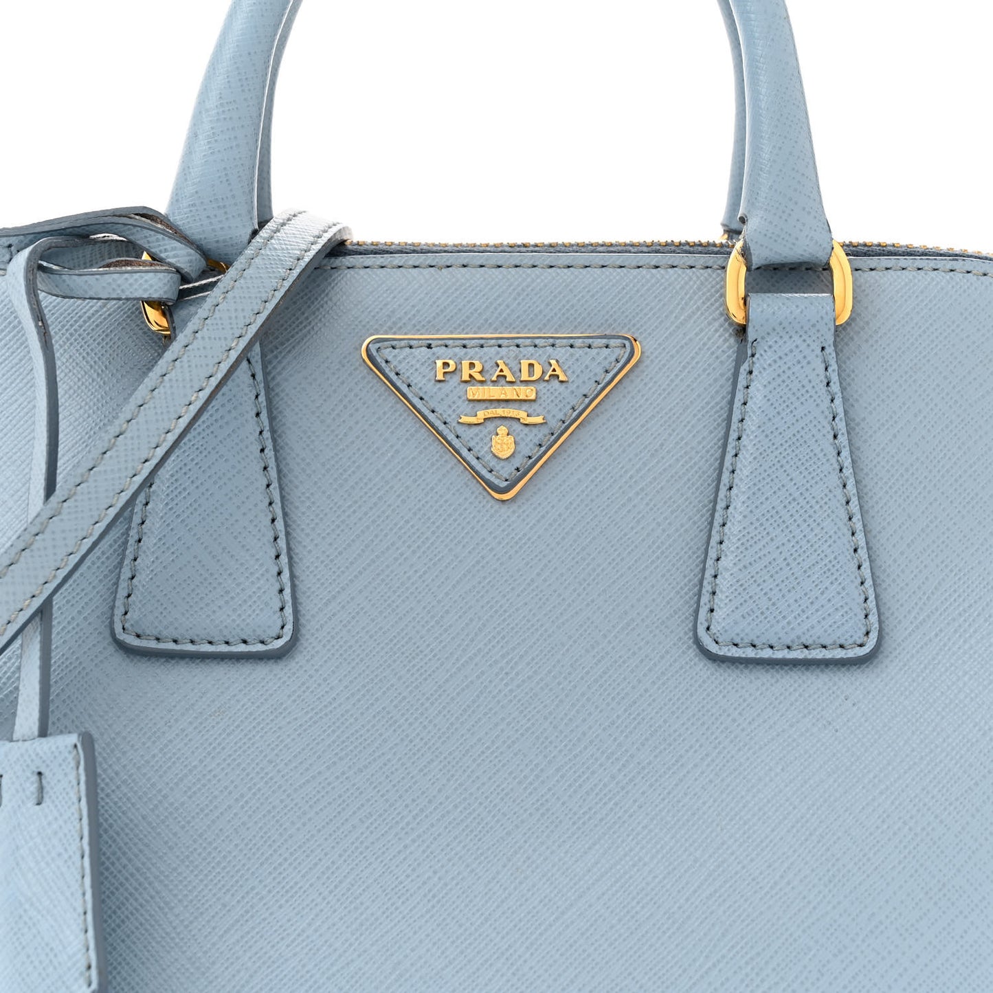 Saffiano Lux Small Promenade Tote Aviazione