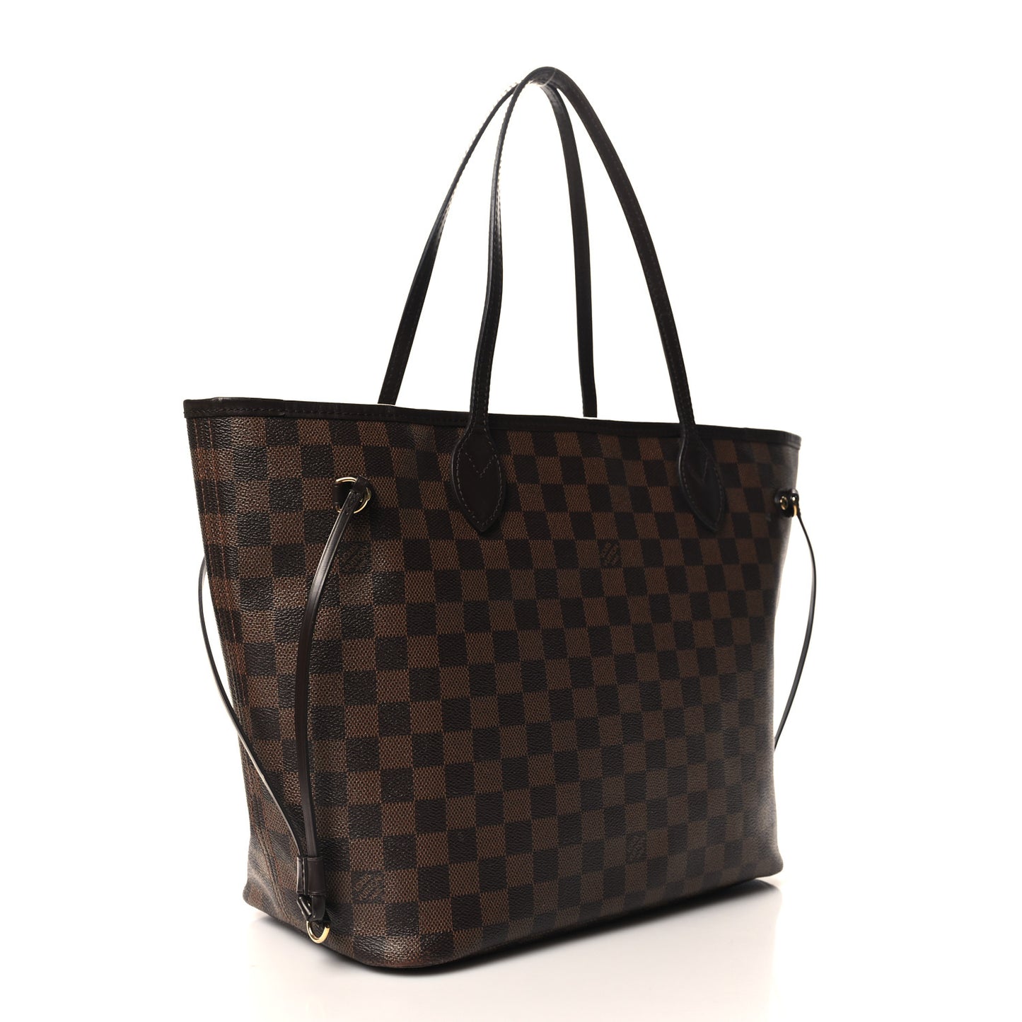 Damier Ebene Neo Neverfull MM Rose Ballerine