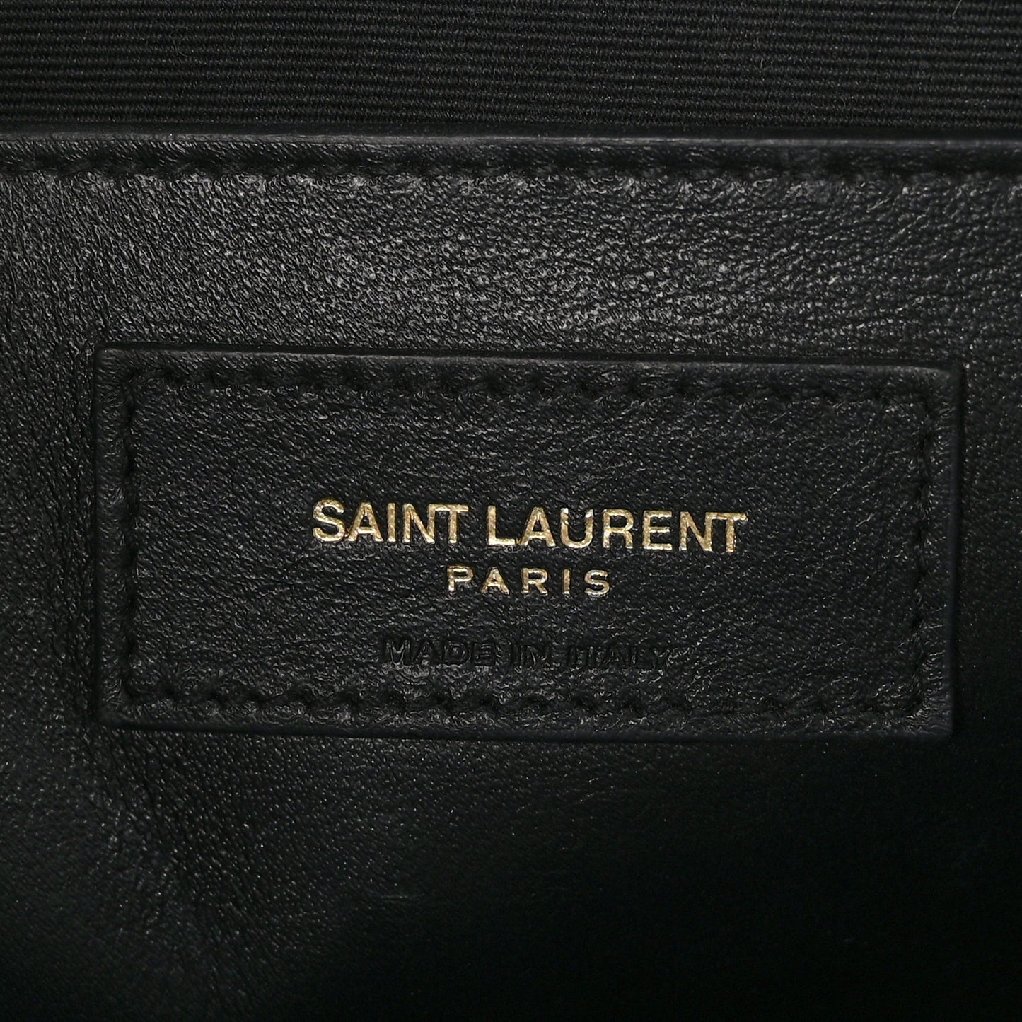 Shiny Calfskin Crocodile Embossed Manhattan Baguette Black
