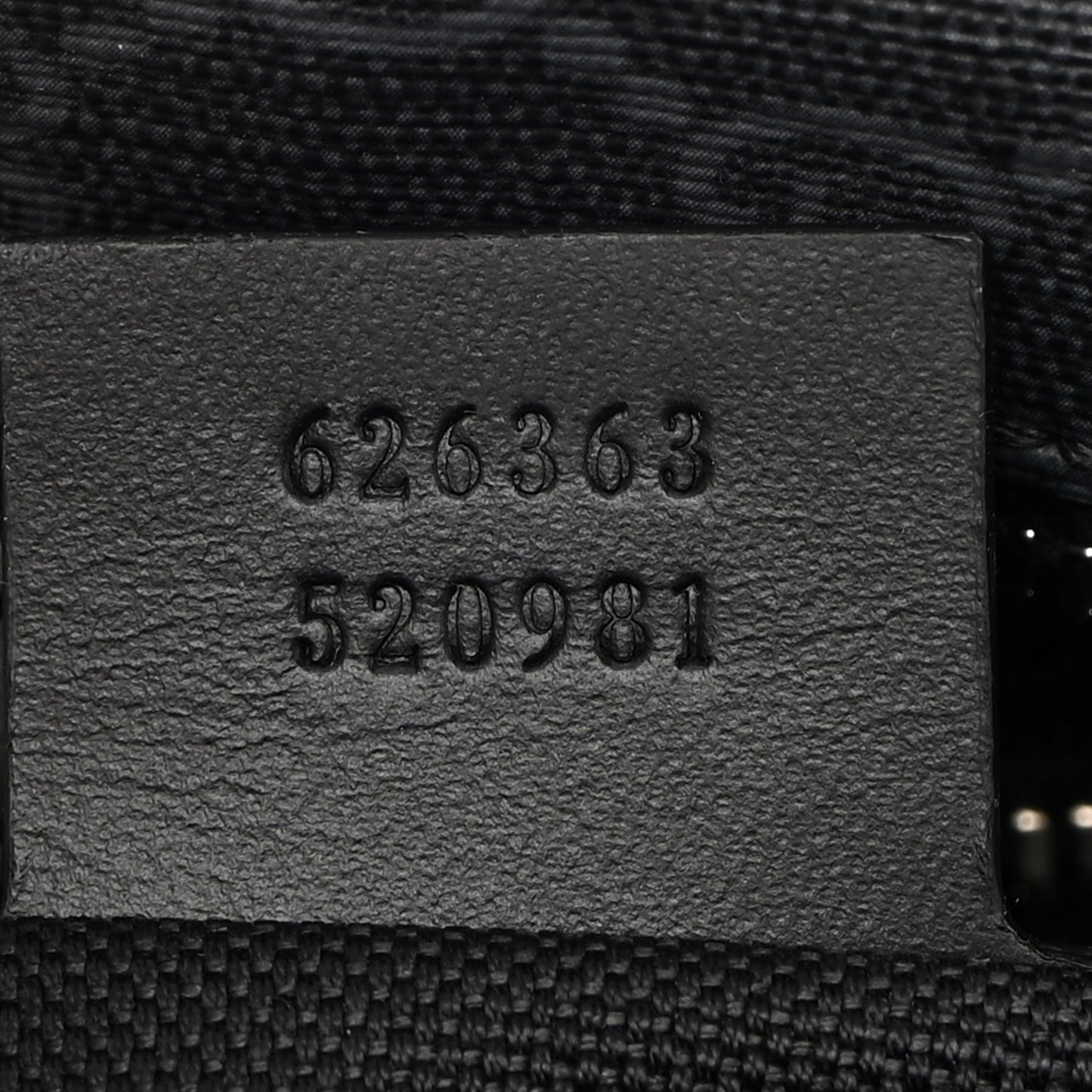 GG Supreme Monogram Selleria Calfskin Square Messenger Bag Black