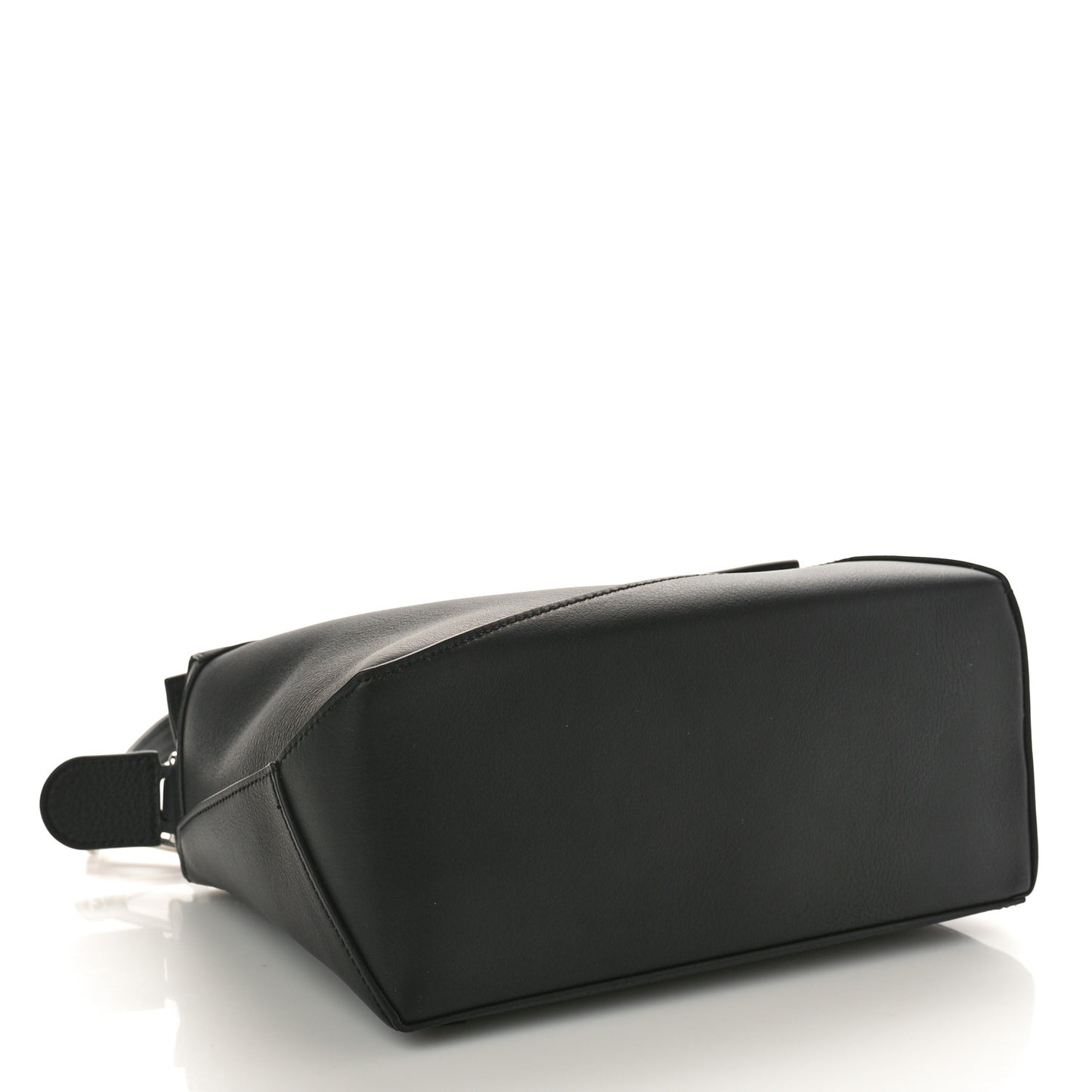 Calfskin Small Puzzle Bag Black