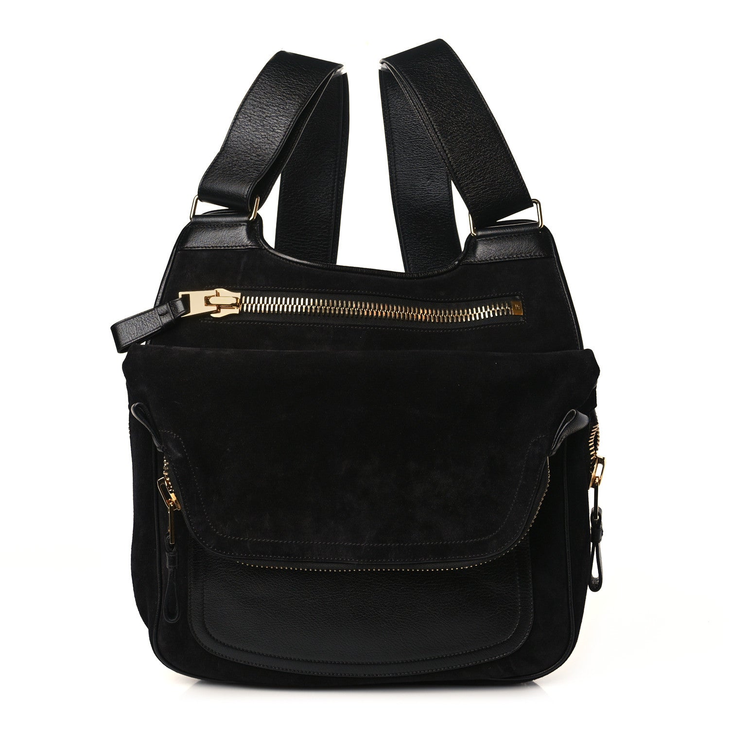 Tom Ford Suede Jennifer Backpack Black 1 of 9