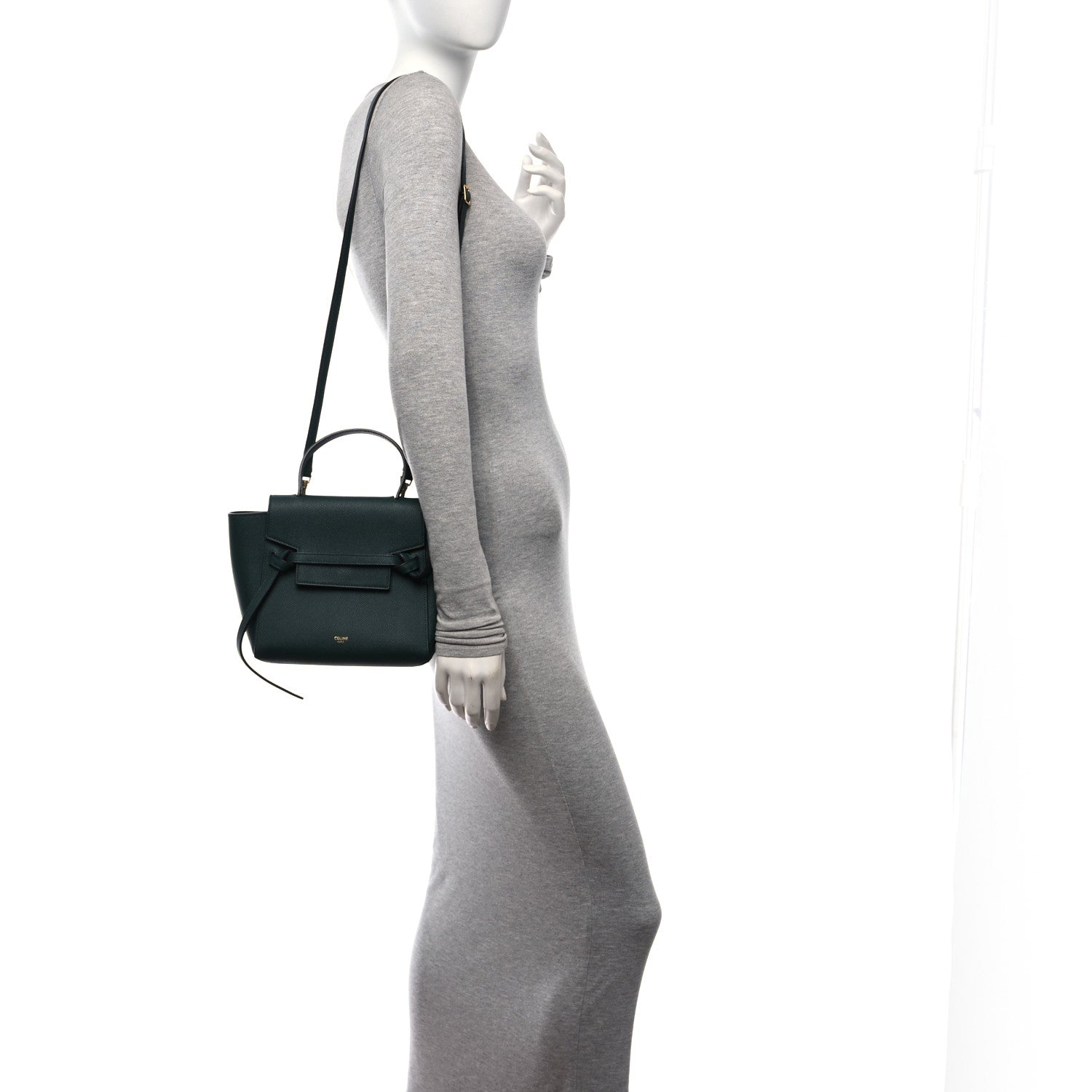 Celine Grained Calfskin Nano Belt Bag Amazone 2 of 11