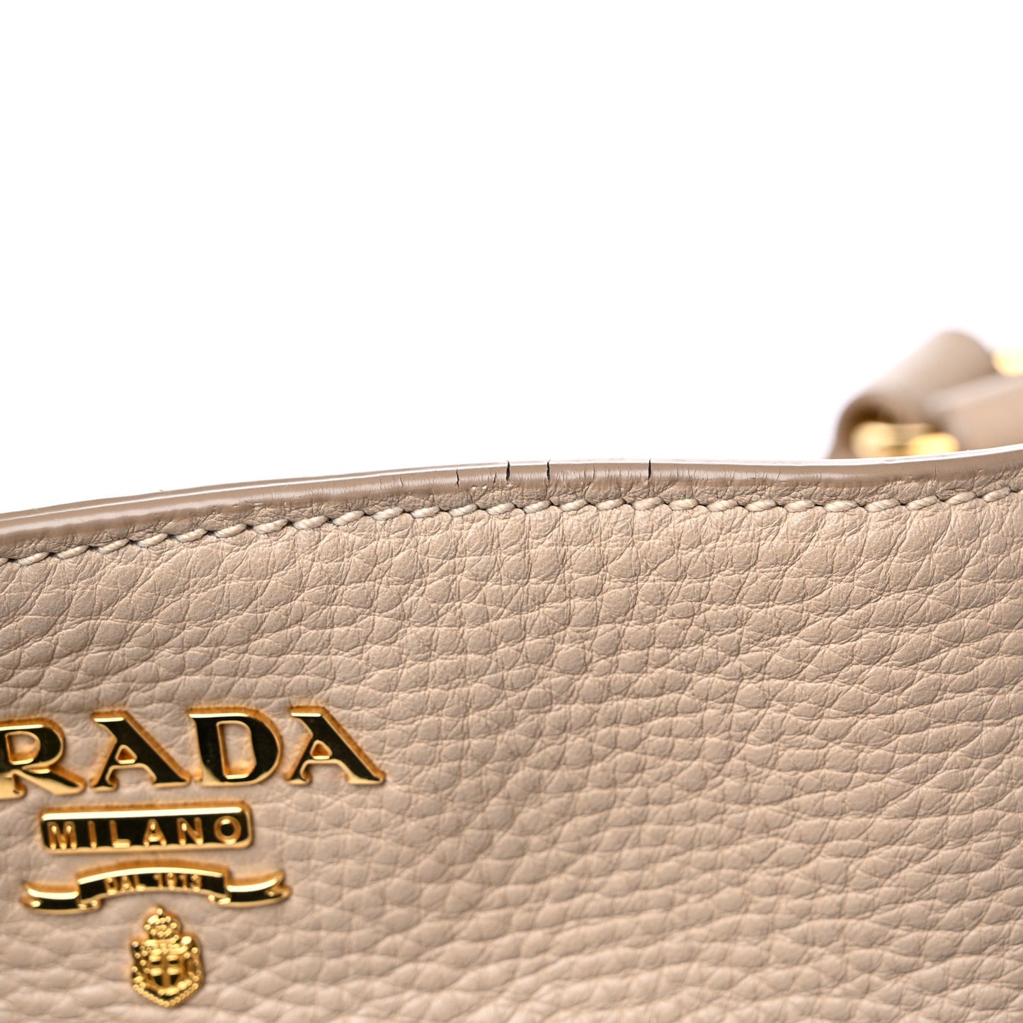 Vitello Daino Shoulder Bag Sabbia