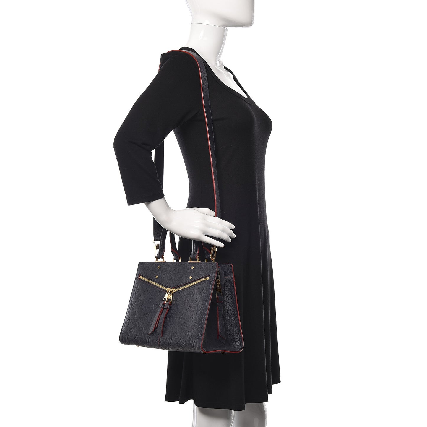 Empreinte Sully PM Marine Rouge