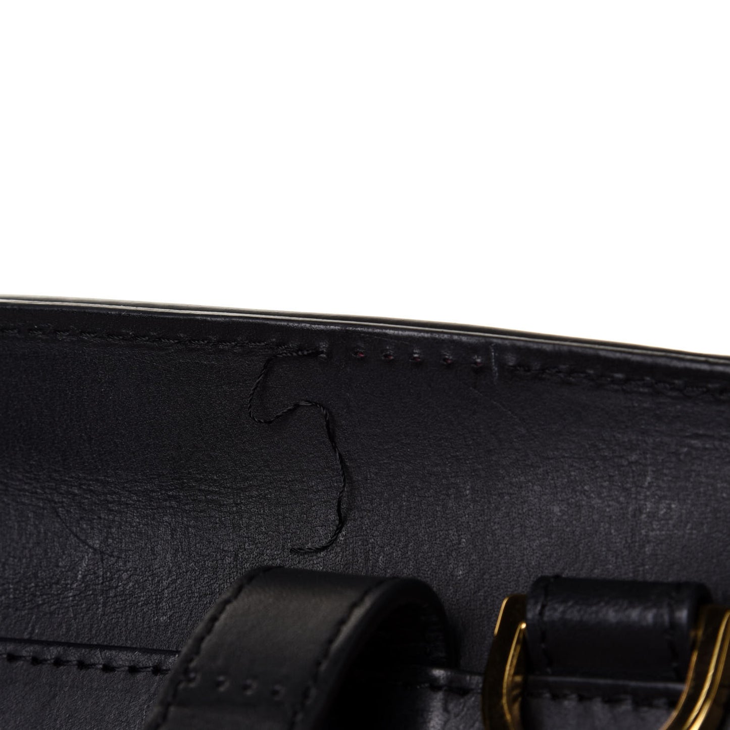 Calfskin Lady Bag Black Flamma