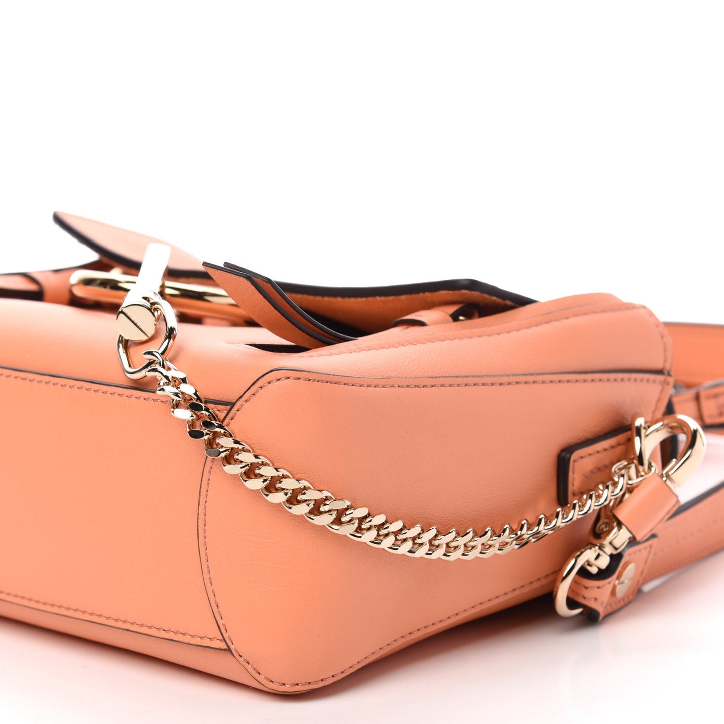 Calfskin Mini Faye Day Shoulder Bag Canyon Sunset