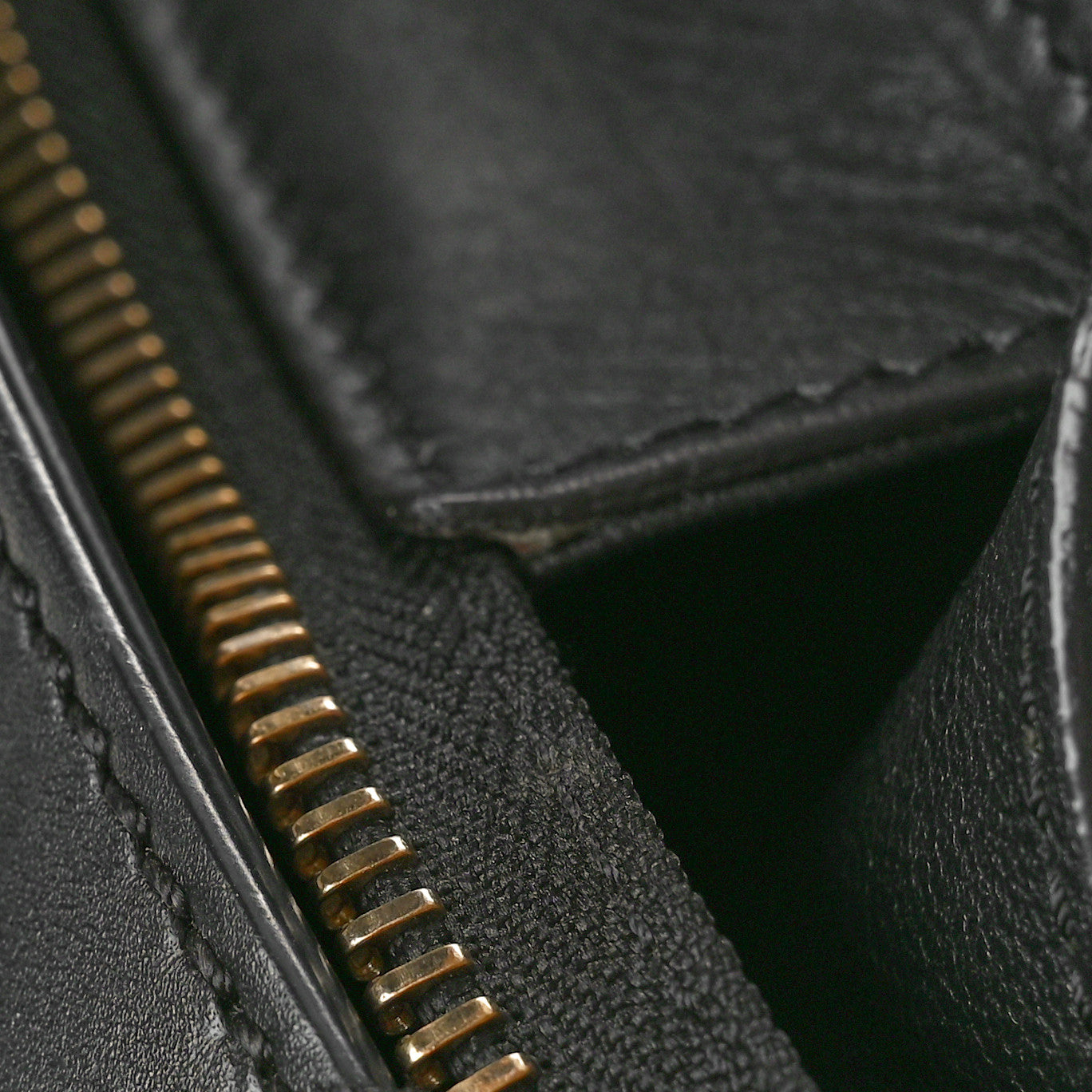 Smooth Calfskin Mini Luggage Black