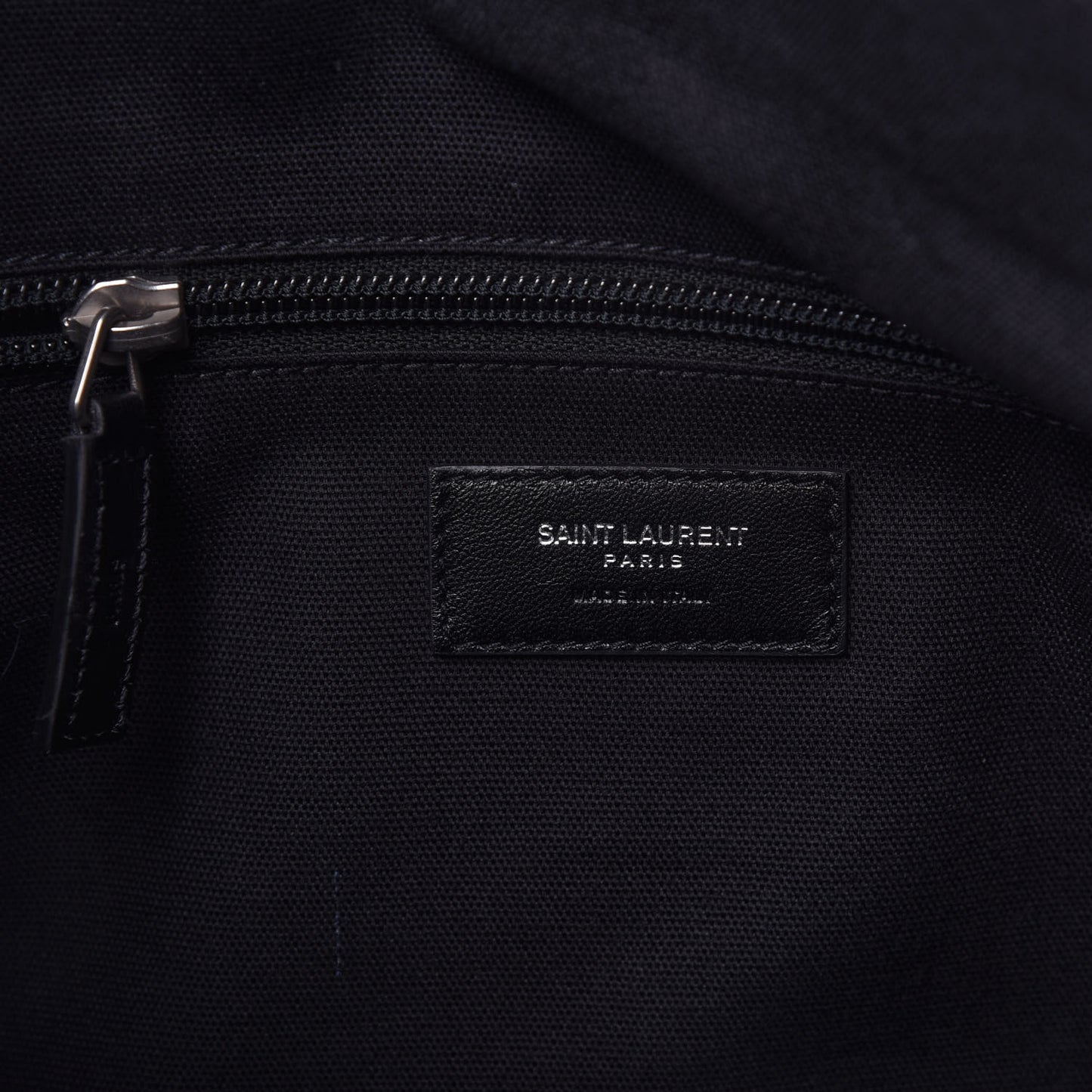 Canvas ID Shopping Bag Black