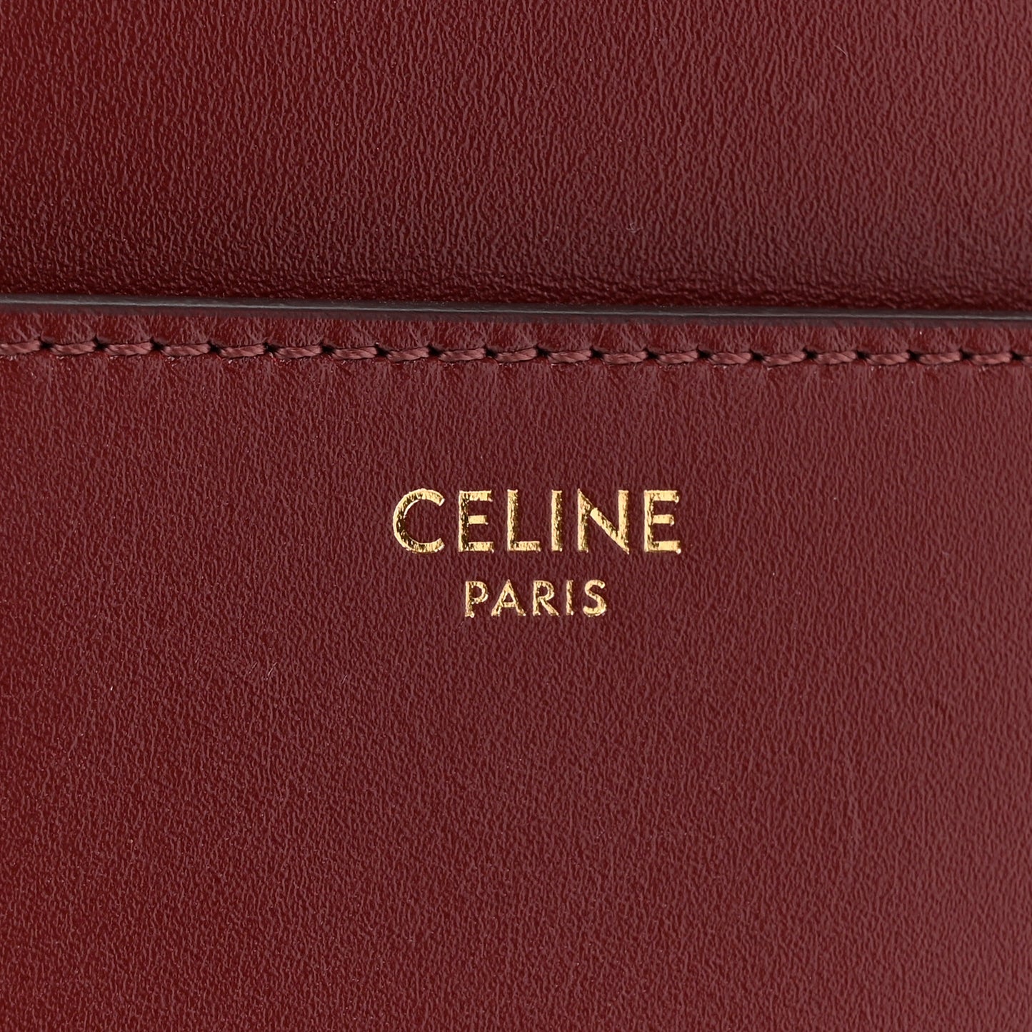 Satinated Calfskin Medium 16 Top Handle Bag Light Burgundy
