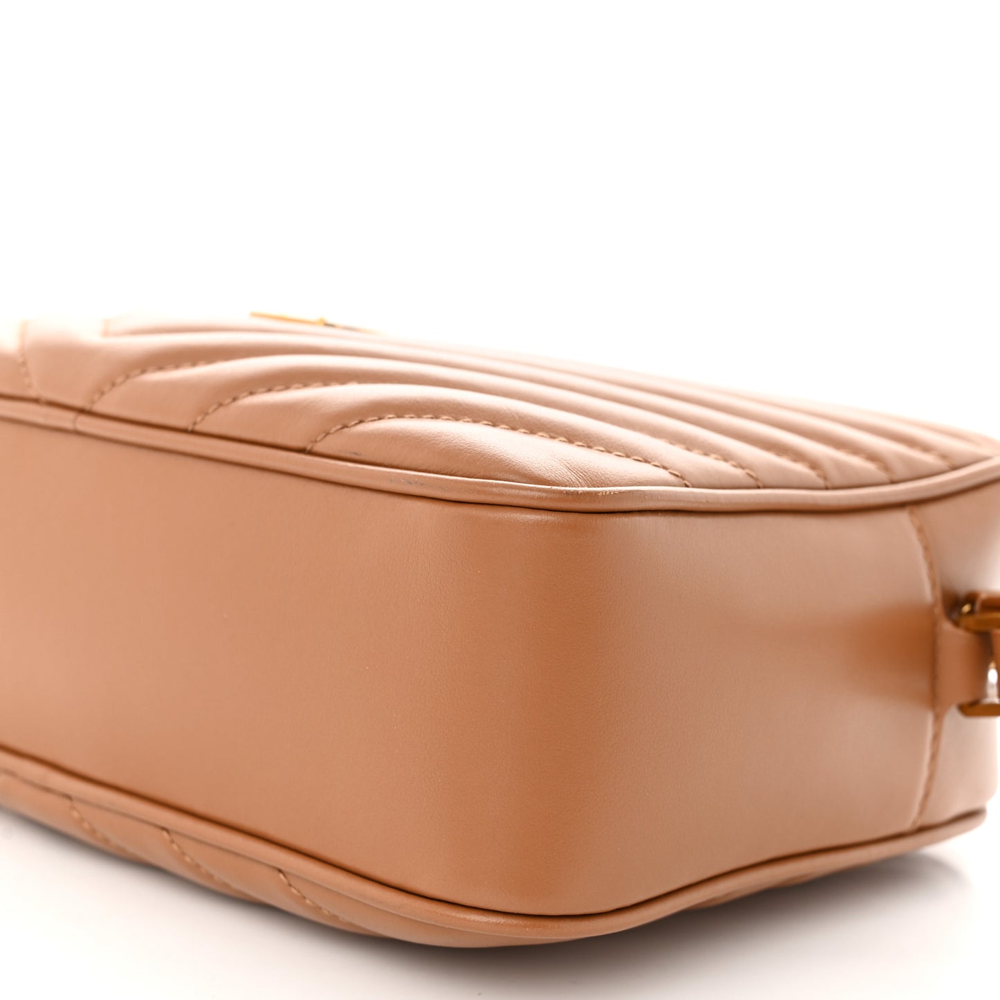 Calfskin Matelasse Monogram Lou Camera Bag Cinnamon