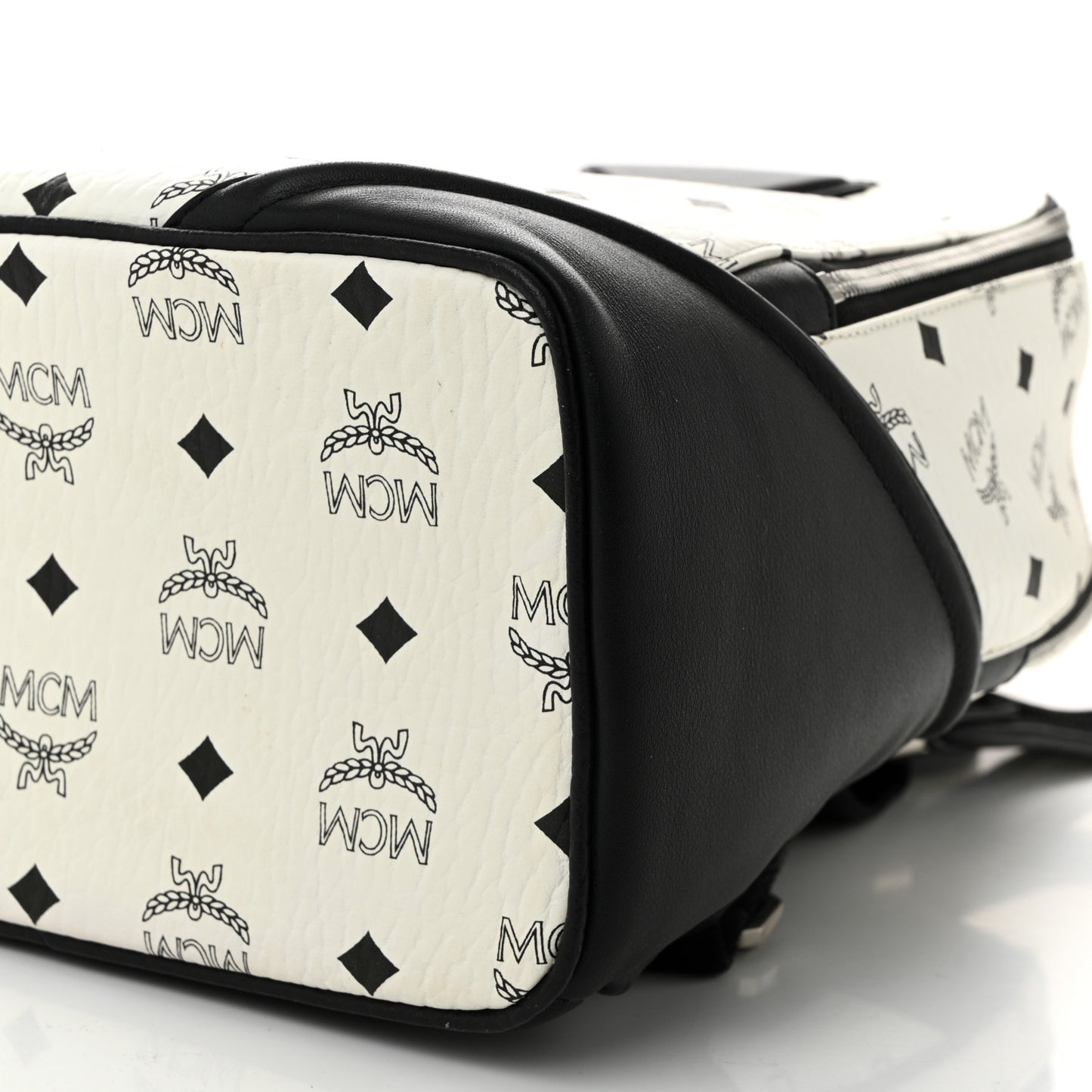 Visetos Small Duke Backpack White Black