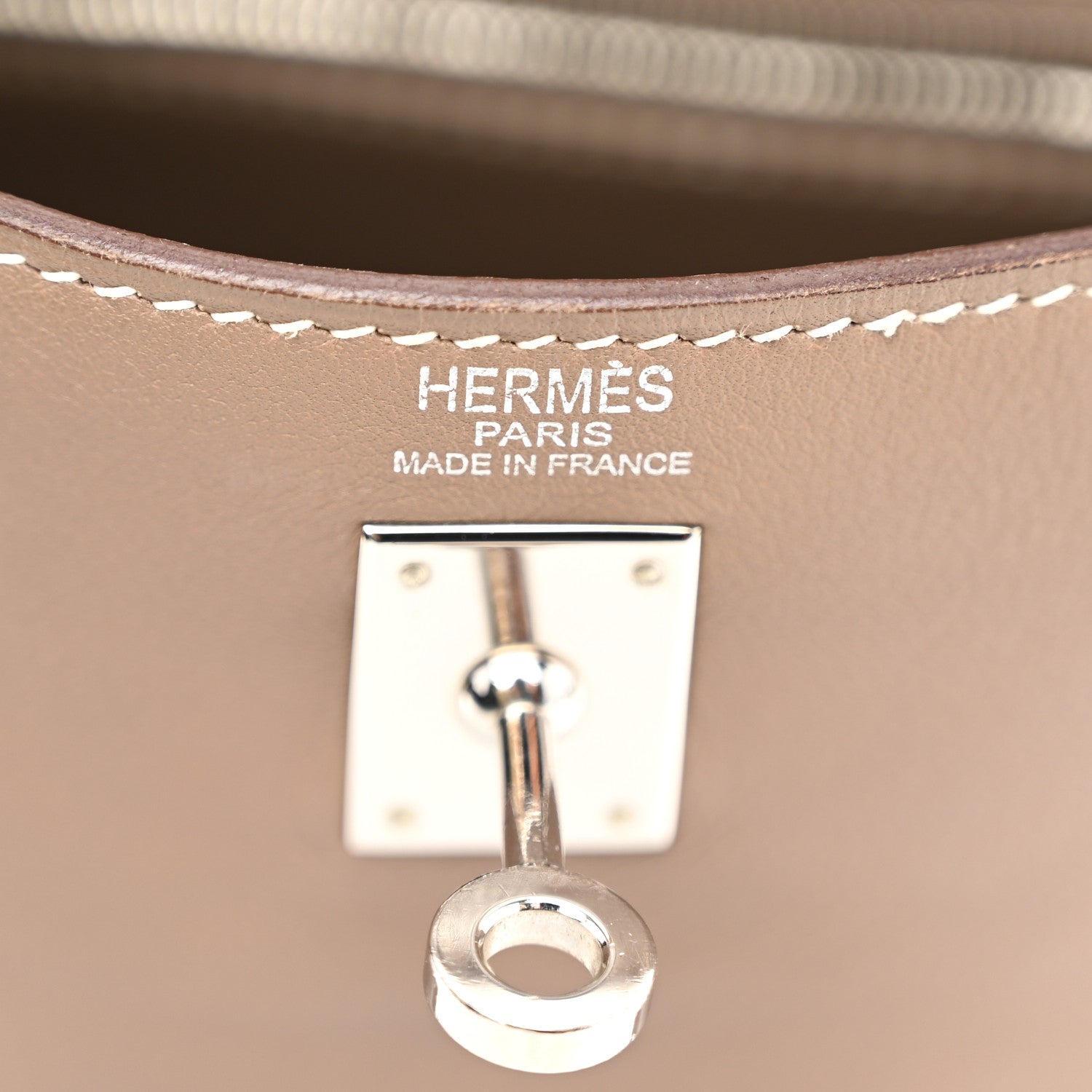 Hermes Swift Kelly Retourne 25 Etoupe 6 of 14