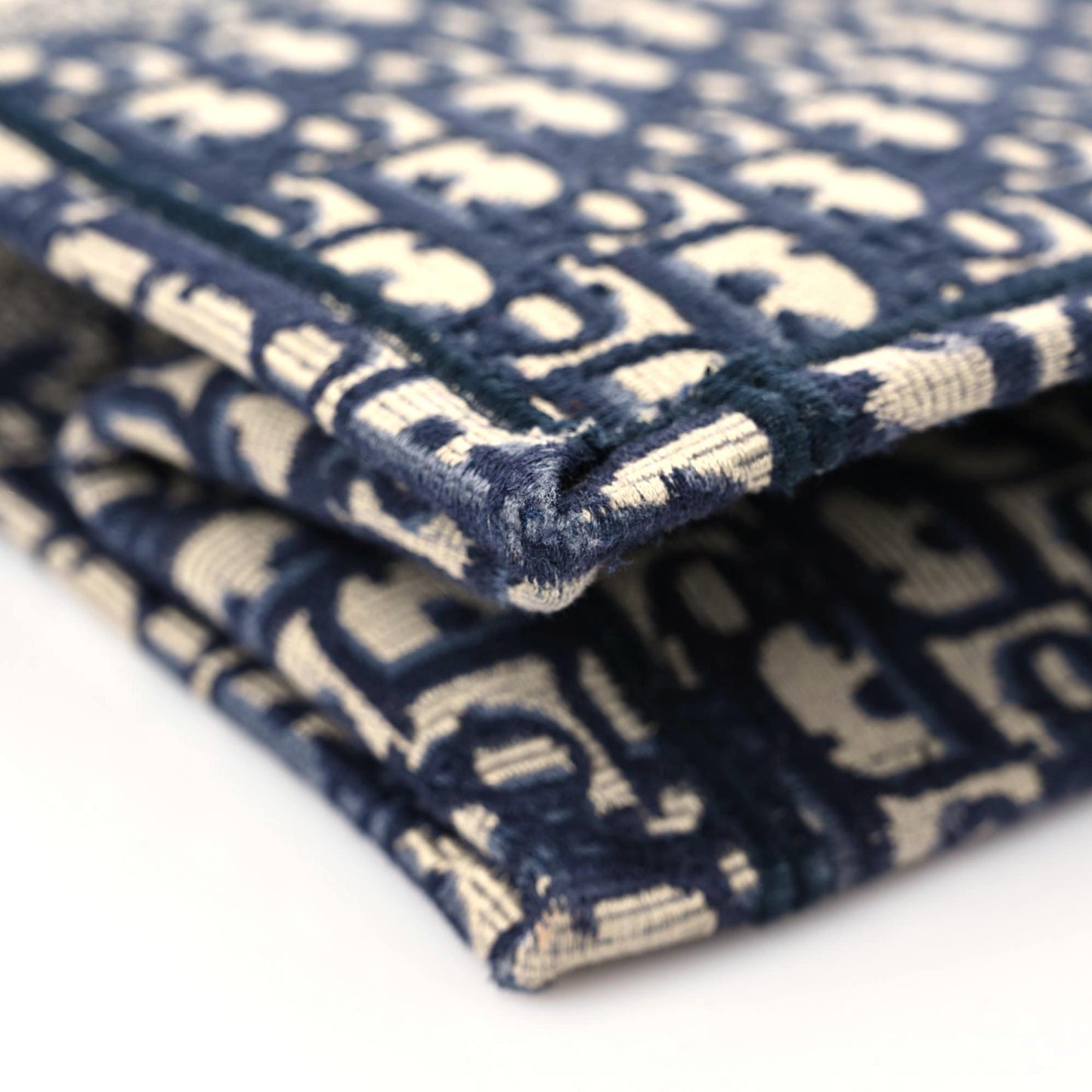 Oblique Book Tote Blue Multicolor