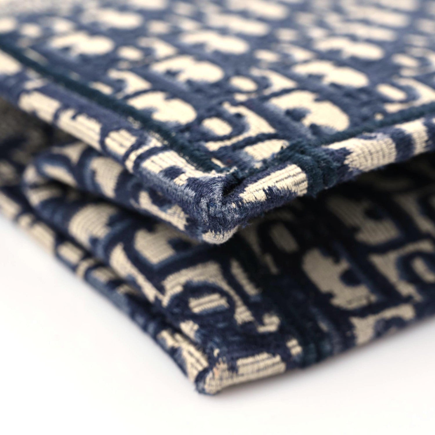 Christian Dior Oblique Book Tote Blue Multicolor 7 of 12