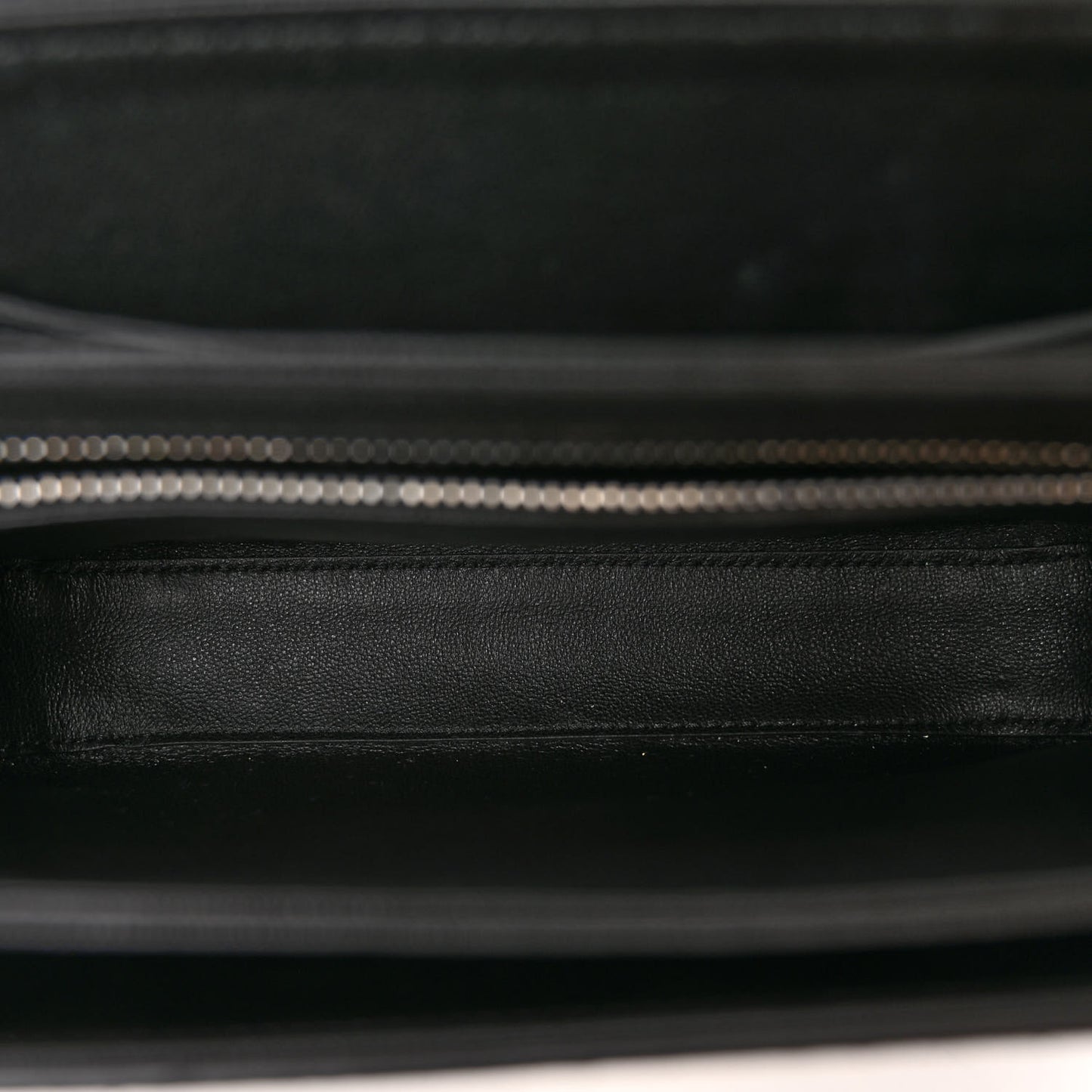 Calfskin Snakeskin Medium C Bag Black