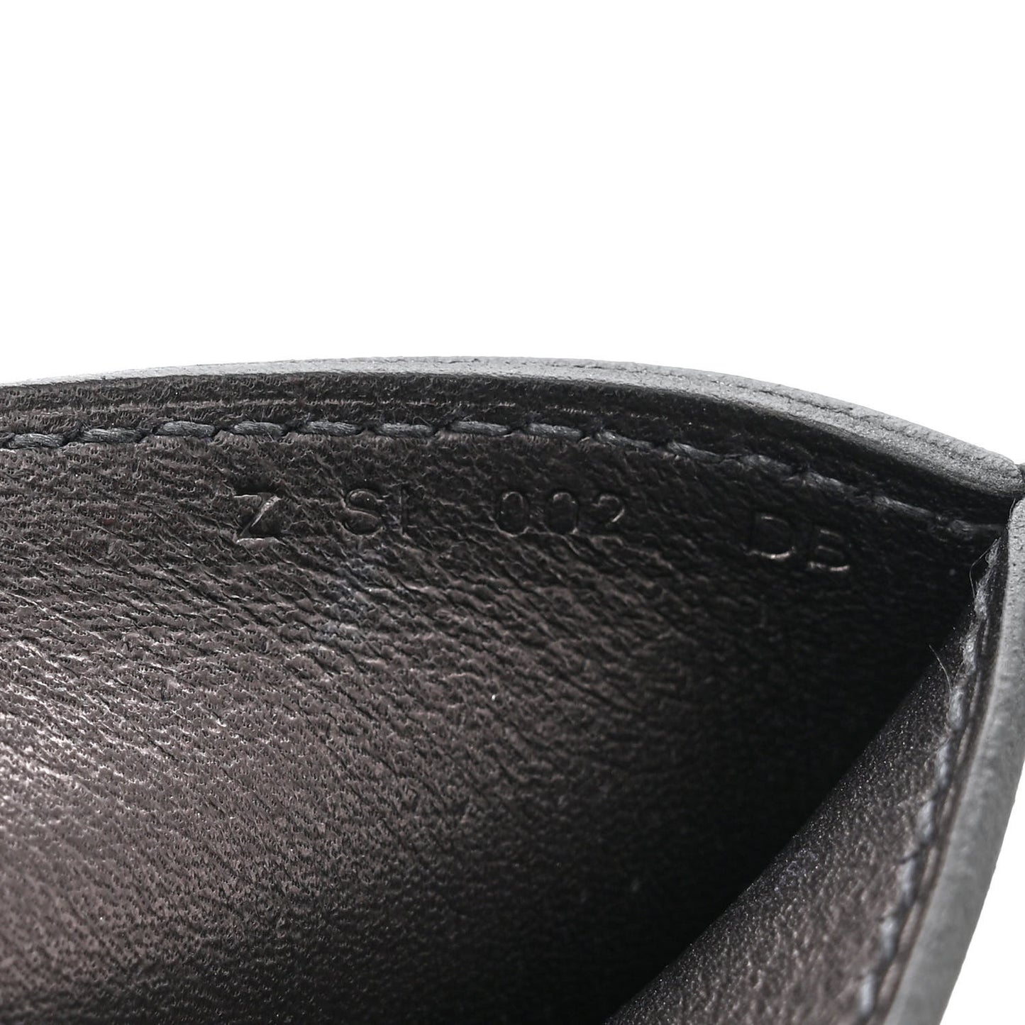 Evergrain Evercolor H Passant Clutch Bleu Indigo Black Bleu Nuit