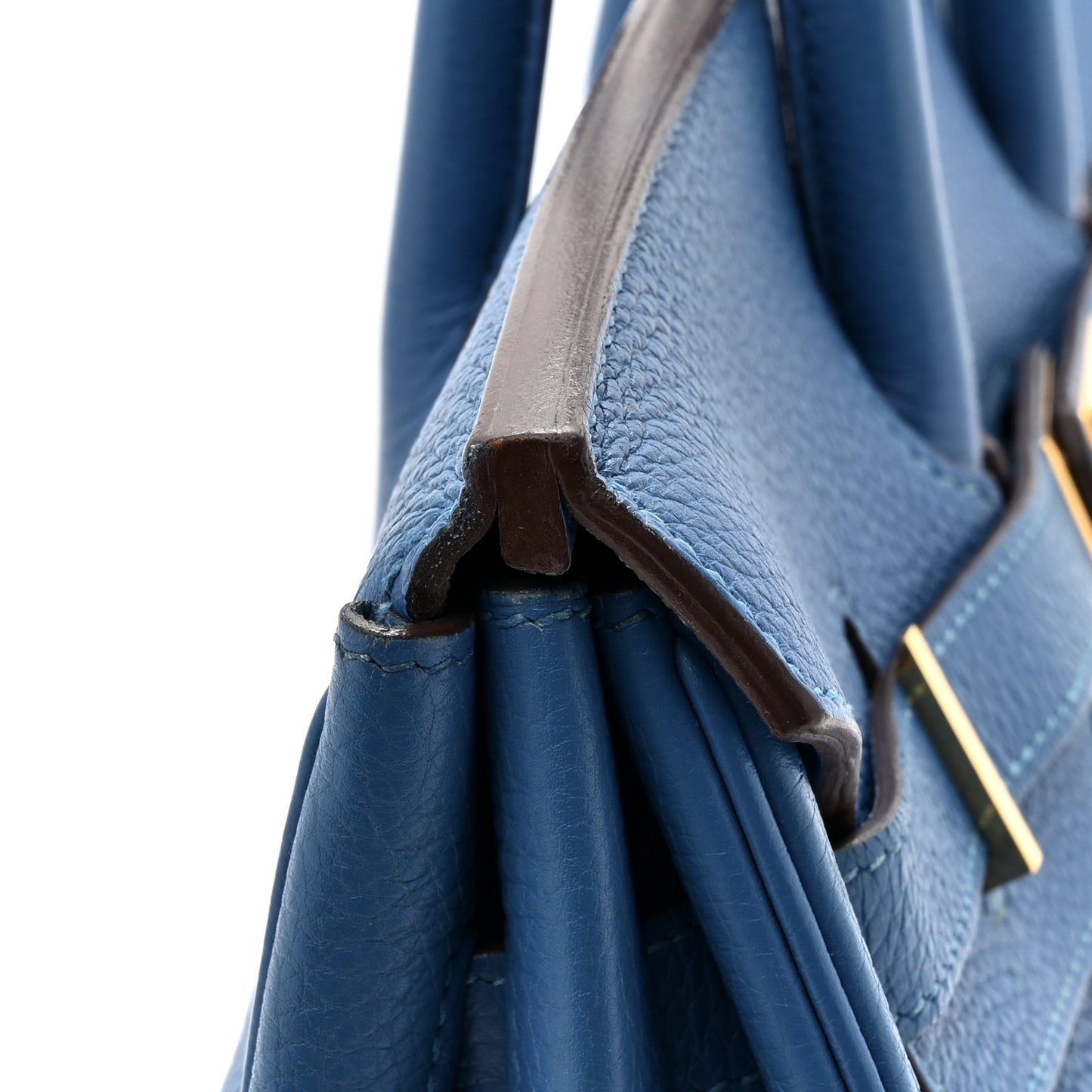 Togo Birkin 35 Bleu Azteque
