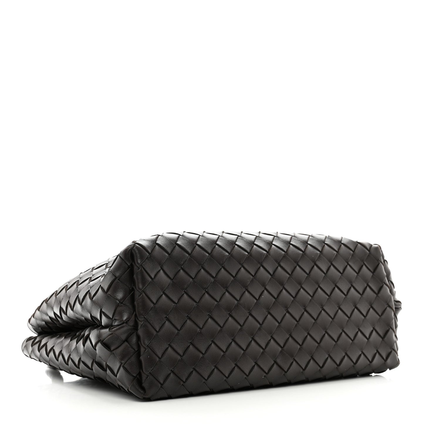 Nappa Intrecciato Medium Andiamo Shoulder Bag Fondant