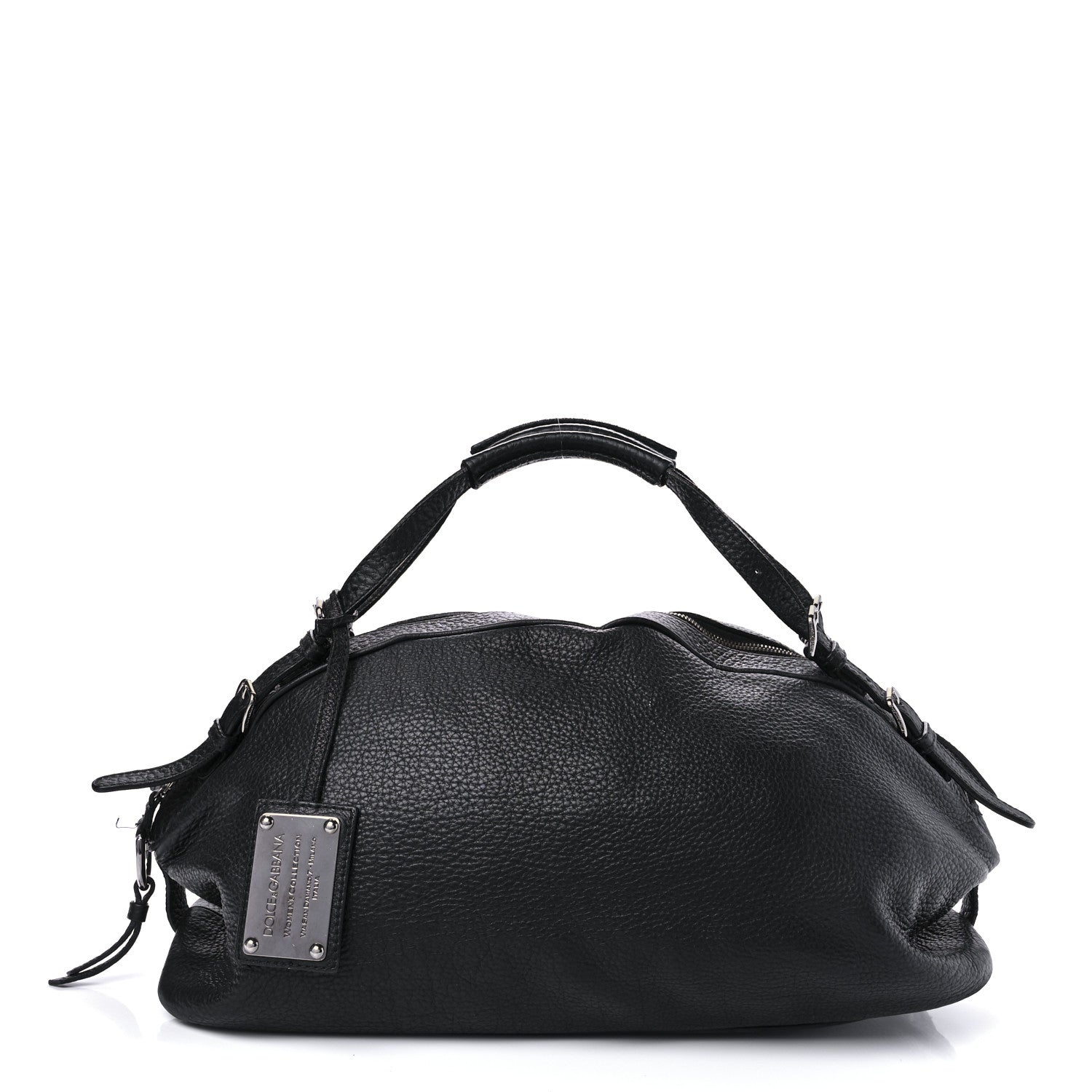 Dolce & Gabbana Grained Calfskin Miss Bunny Bag Black 1137369
