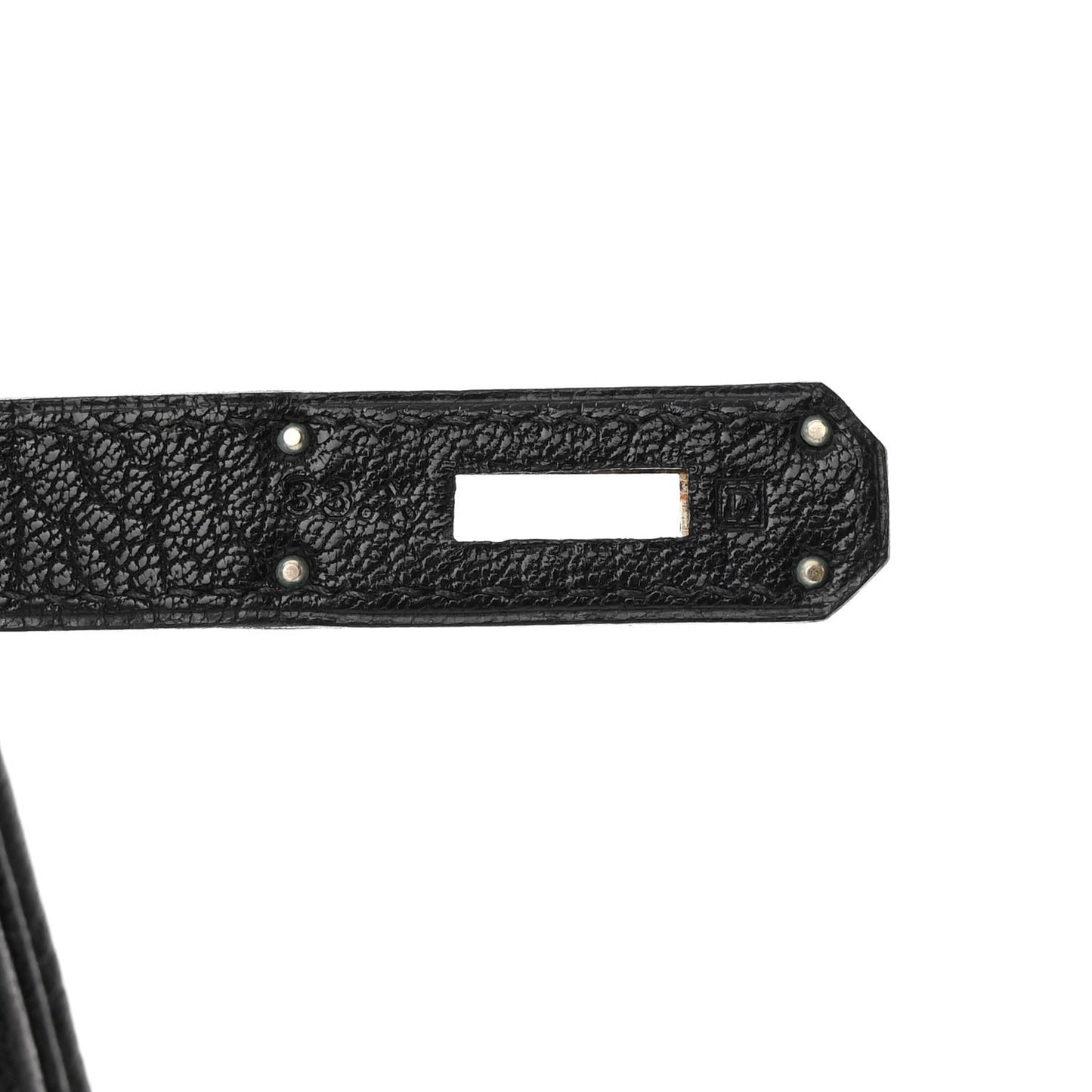 Chevre de Coromandel Birkin 35 Black