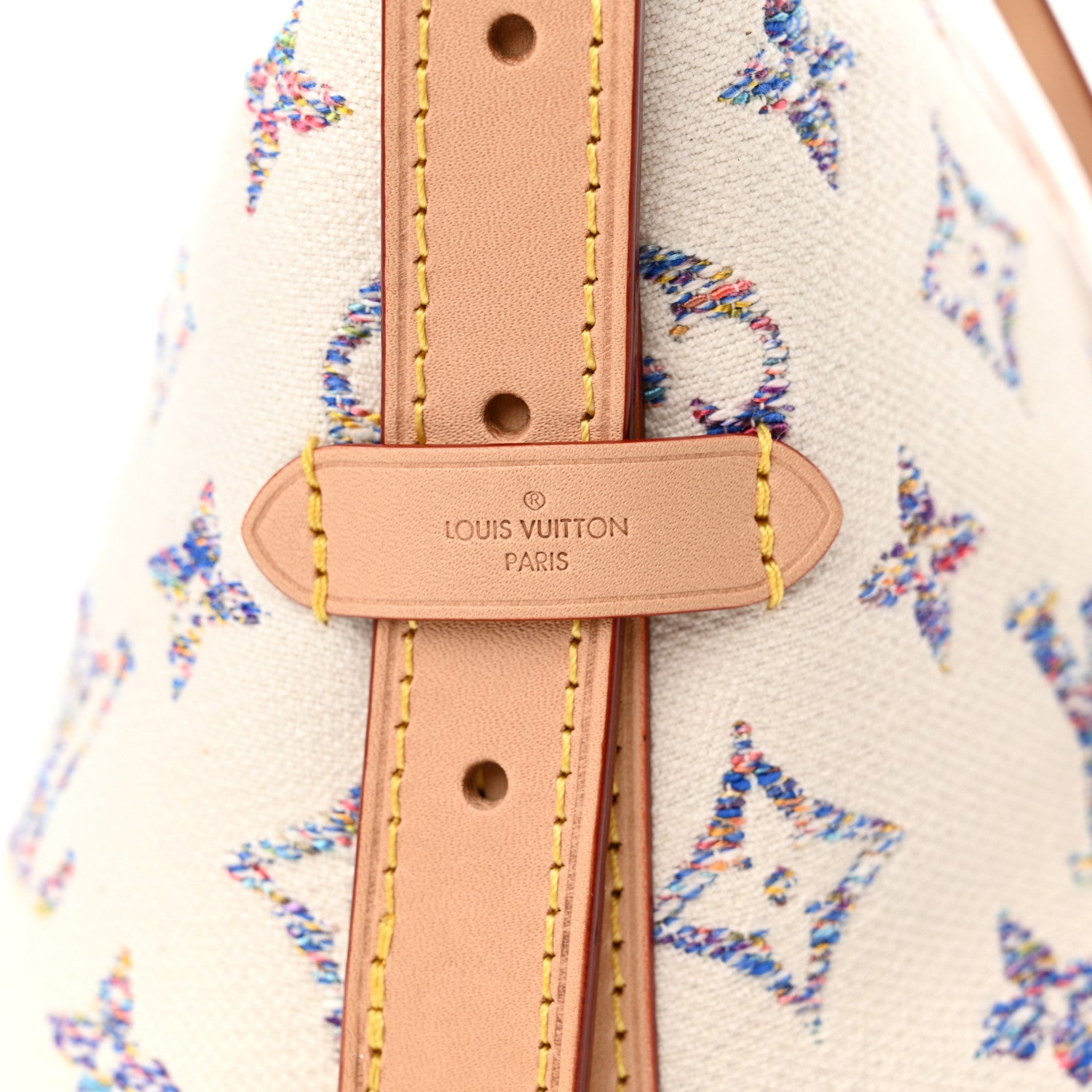 Louis Vuitton Monogram Jacquard CarryAll PM Multicolor Beige 7 of 14