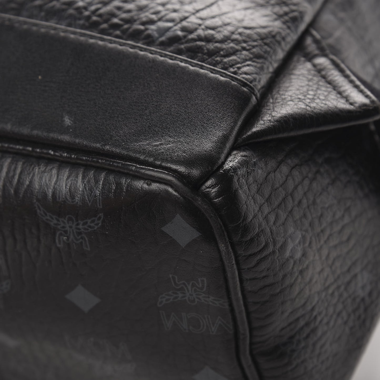Visetos Studded Colorblock Medium Stark Brock Backpack Black