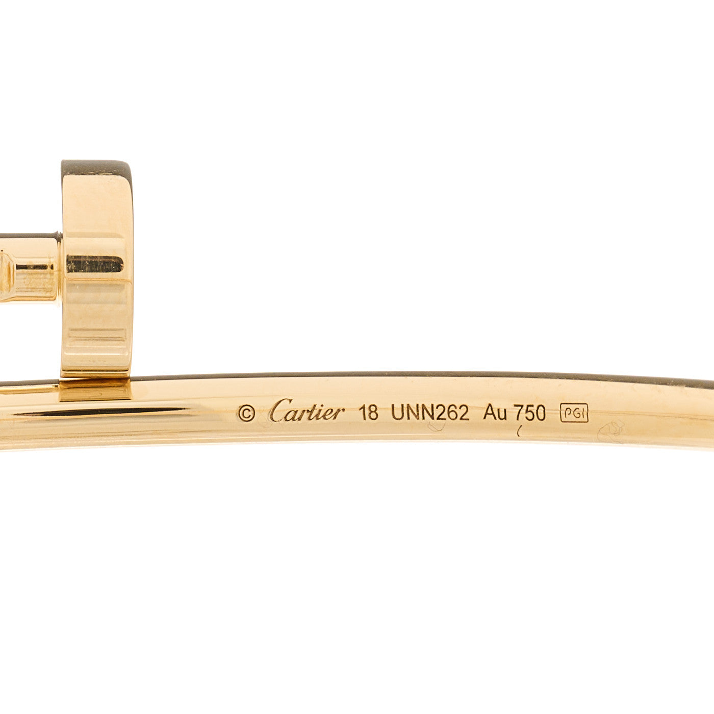 18K Yellow Gold Small Juste Un Clou Bracelet 18