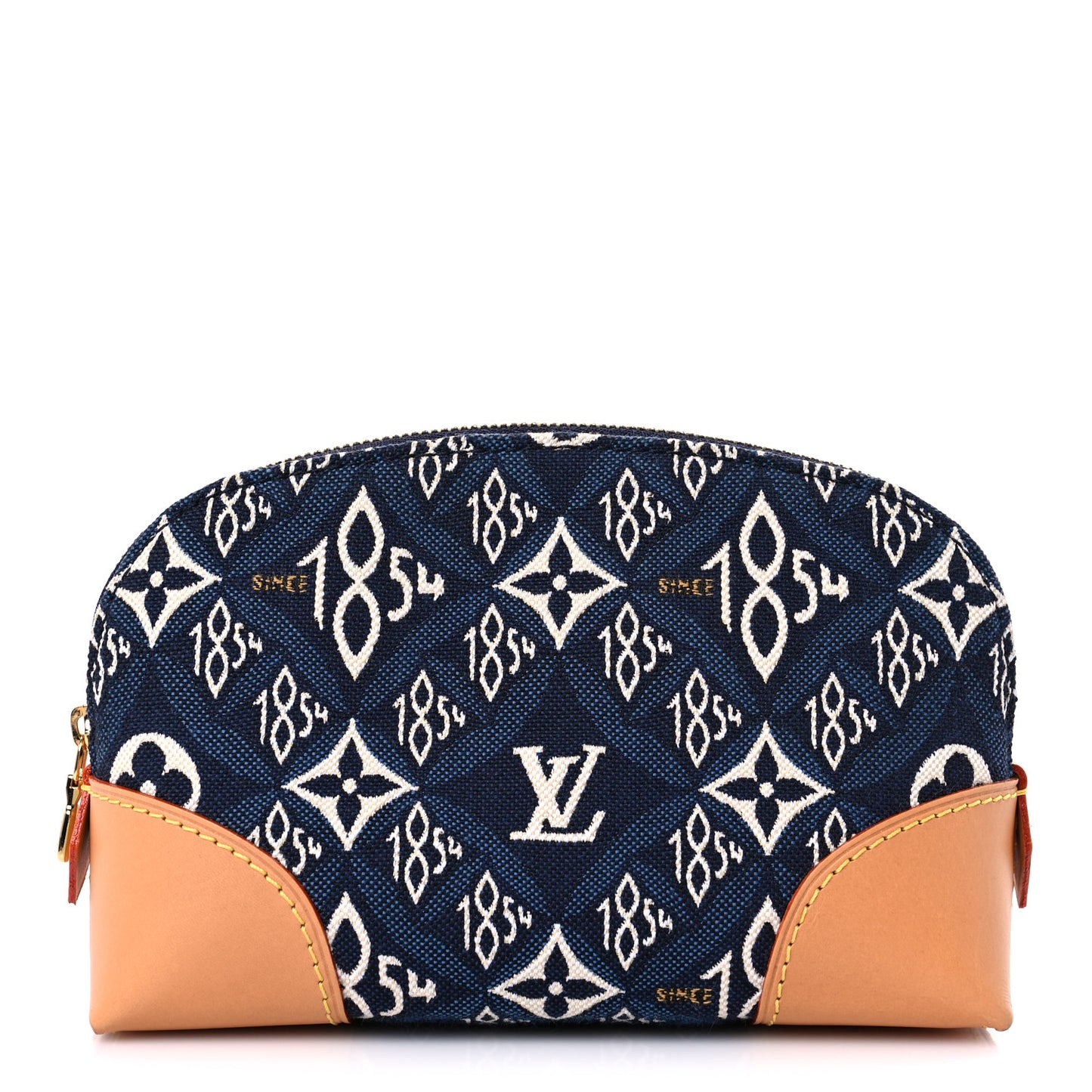 Jacquard Since 1854 Cosmetic Pouch PM Blue
