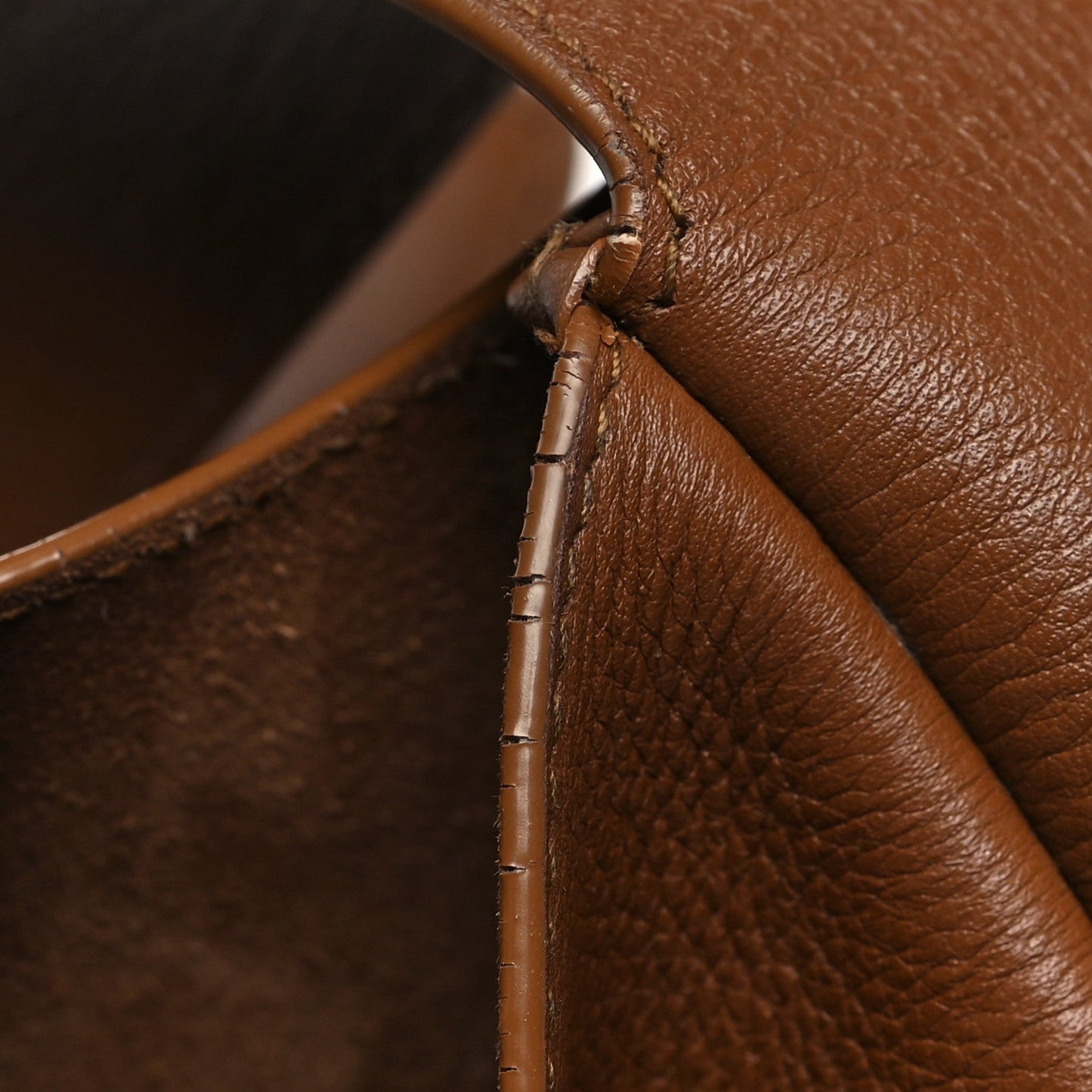 Grained Calfskin Small Le 5 A 7 Soft Hobo Fox