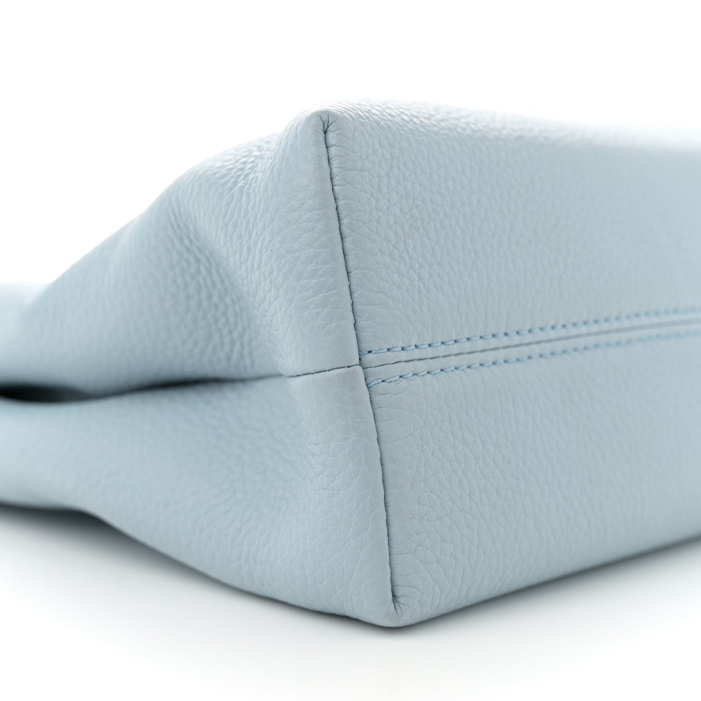 Calfskin Vitello Virtus Hobo Light Blue