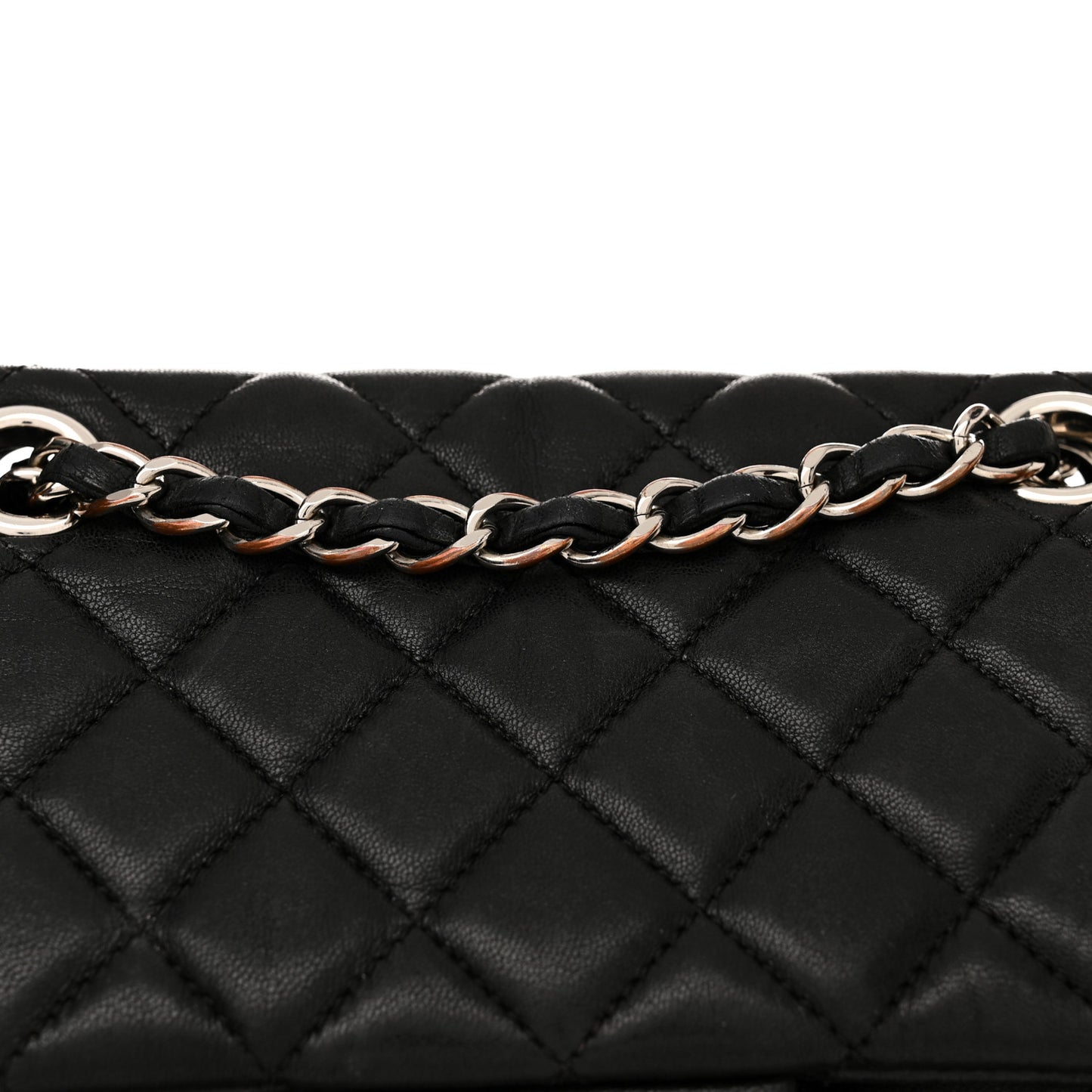 Lambskin Quilted Small Urban Spirit Backpack Black