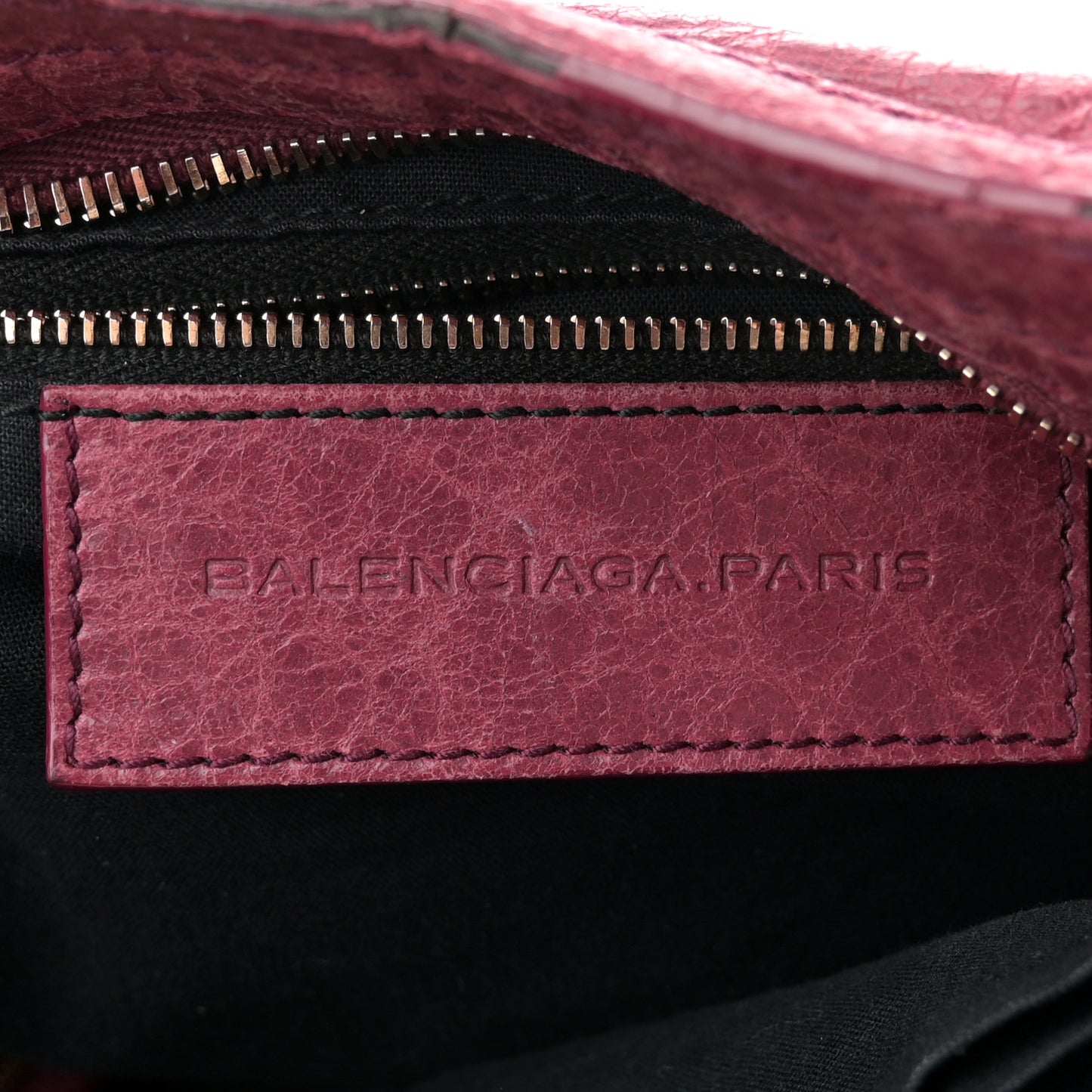 Agneau Giant 12 Rose Gold Hardware City Cassis