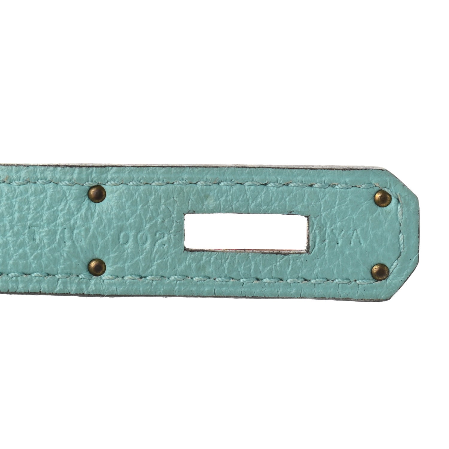 Hermes Togo Kelly Retourne 32 Bleu Atoll 9 of 17