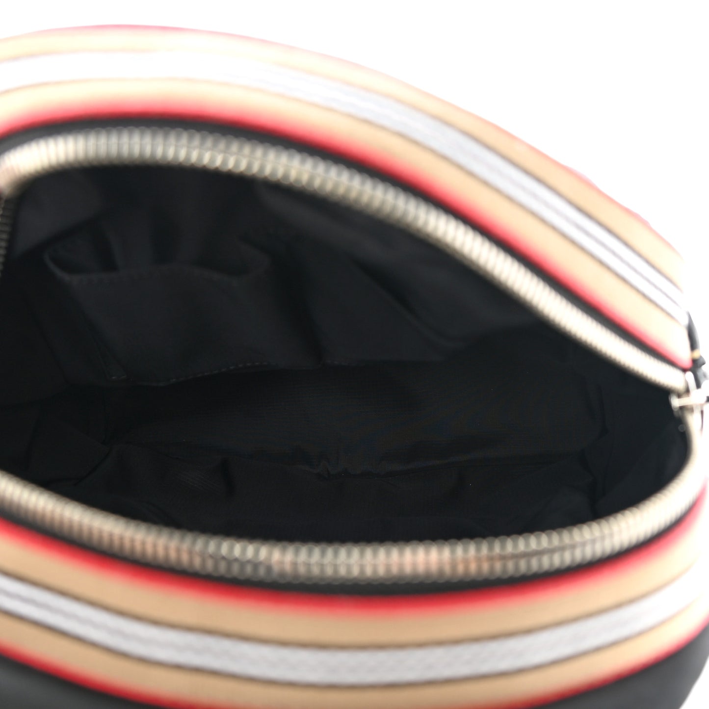 Econyl Logo Print Check Childrens Nico Backpack Black