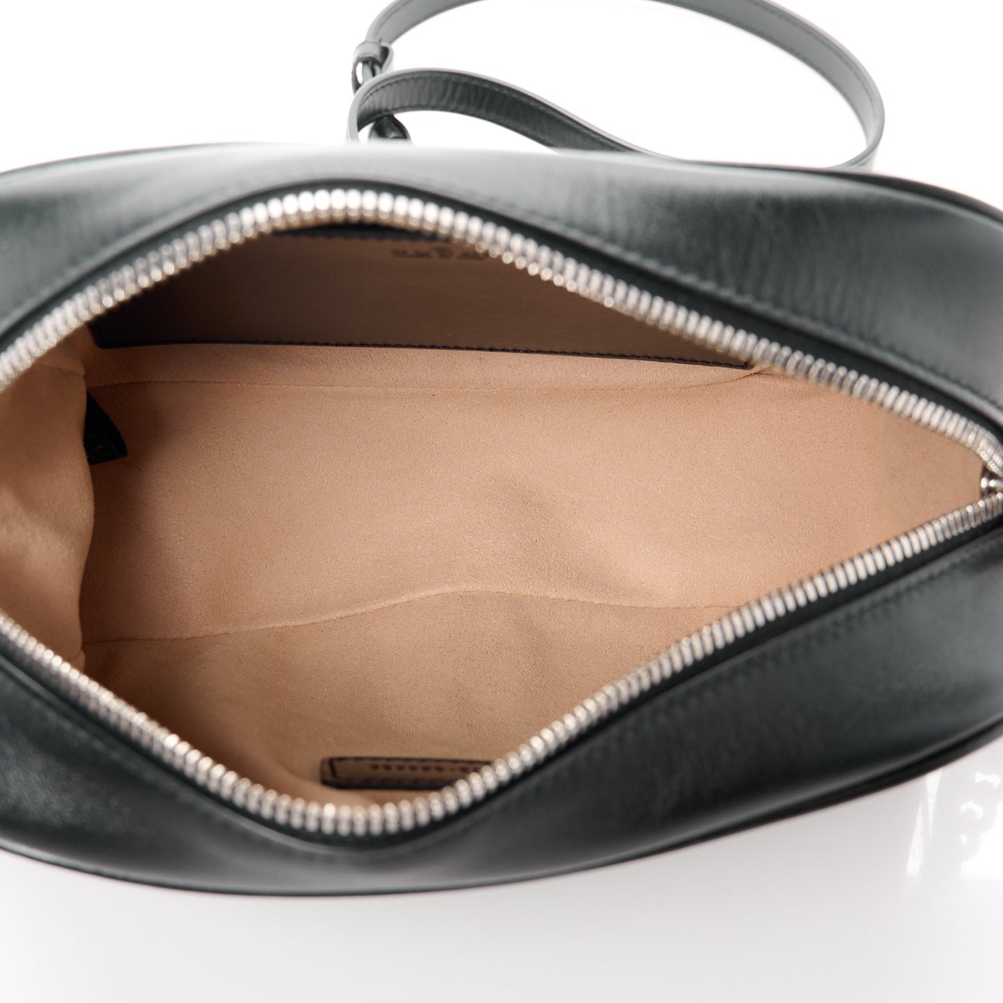 Calfskin Matelasse Aria Small GG Marmont Chain Shoulder Bag Black