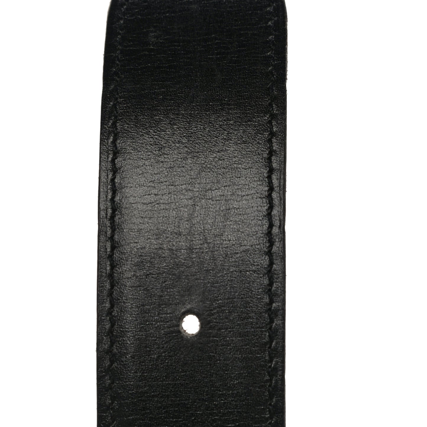 Box Courchevel 32mm H Belt 74 Black Gold