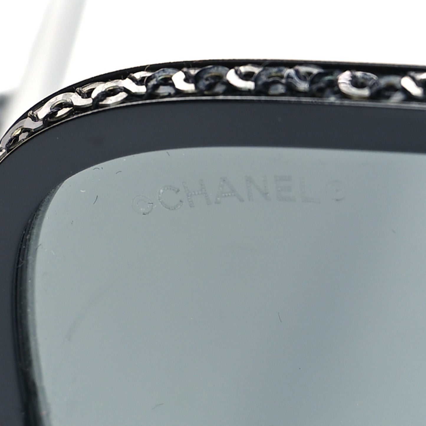 Square Frame Sequin Sunglasses 4270 Black