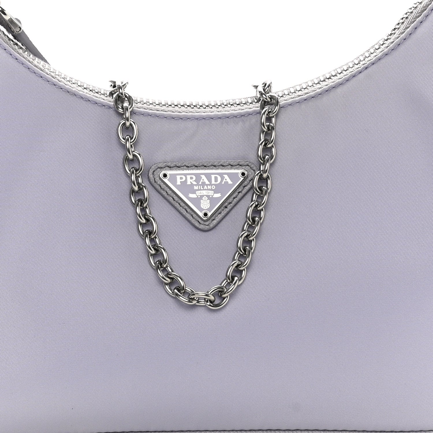Prada Re-Nylon Saffiano Re-Edition 2005 Shoulder Bag Glicine 10 of 12