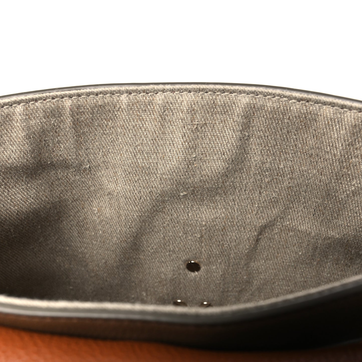Grained Calfskin Medium Penelope Shoulder Bag Nut