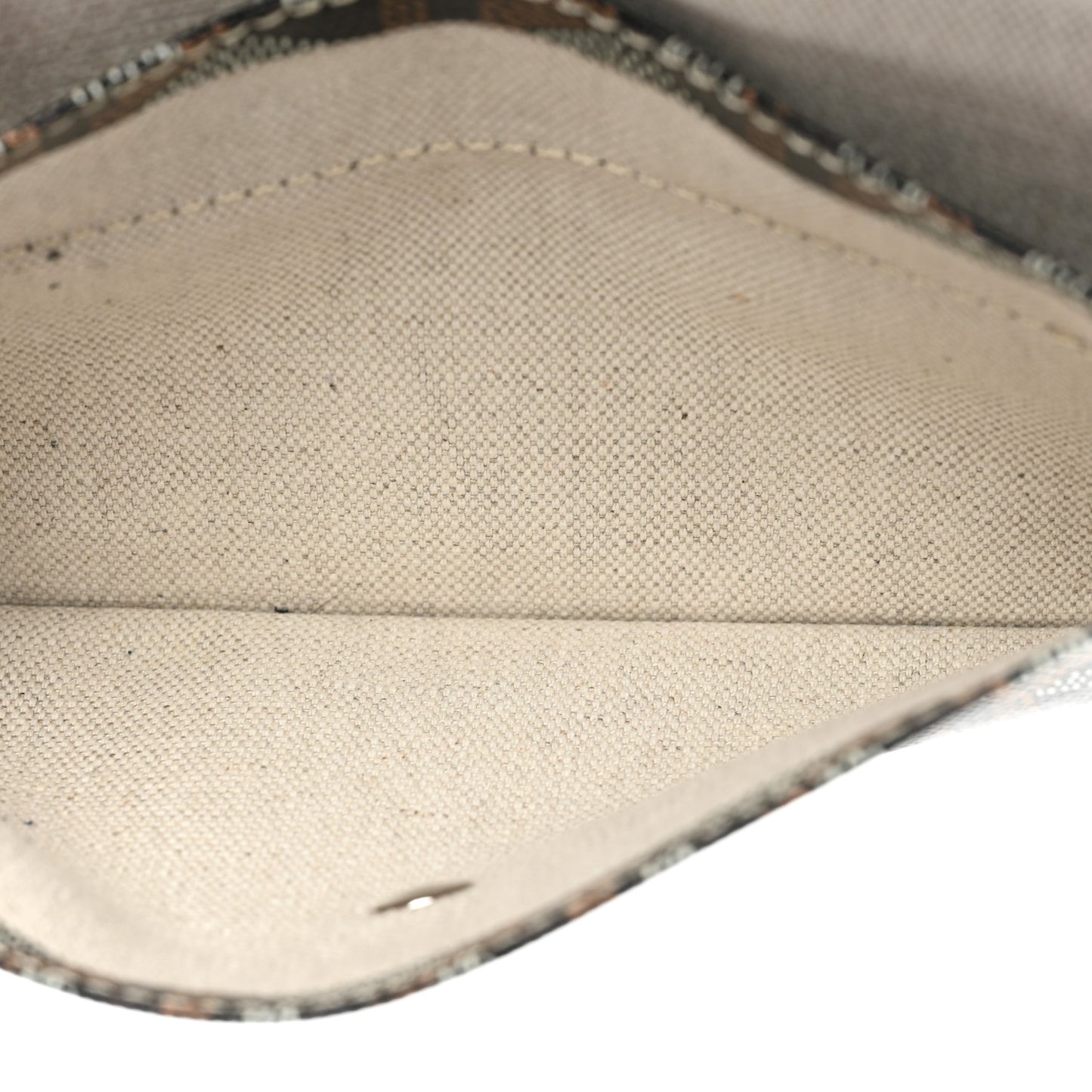 Goyardine Pouch Black Gold