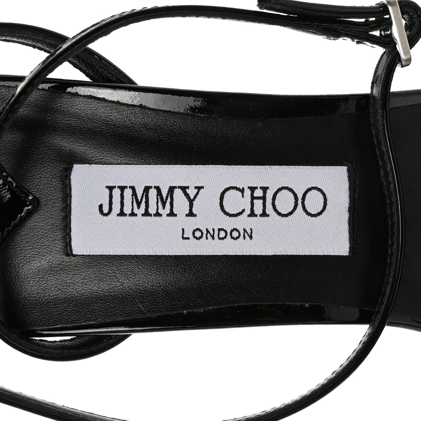 Patent Jaxon 95 Sandals 39.5 Black