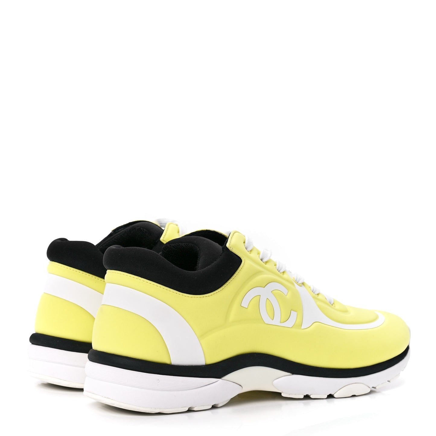 Lycra Fabric CC Sneakers 40 Yellow
