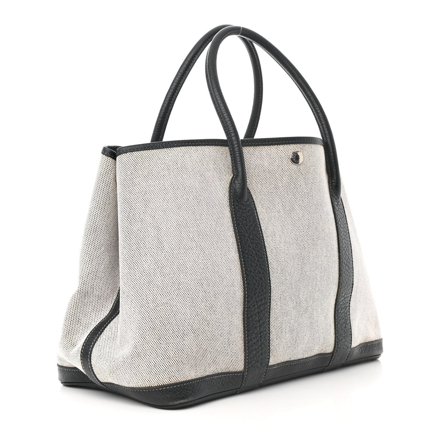 Toile Buffle Skipper Garden Party 36 MM Tote Black