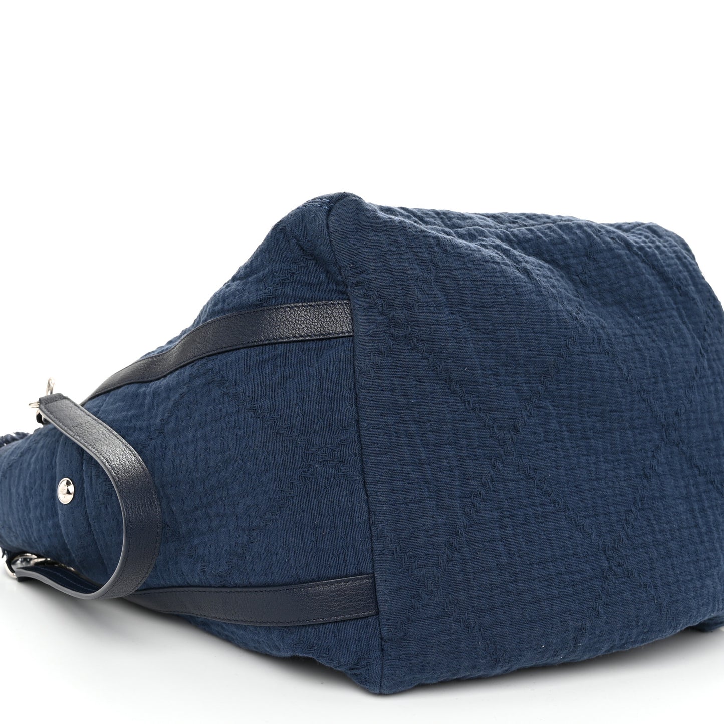 Canvas Medium Double Face Tote Navy