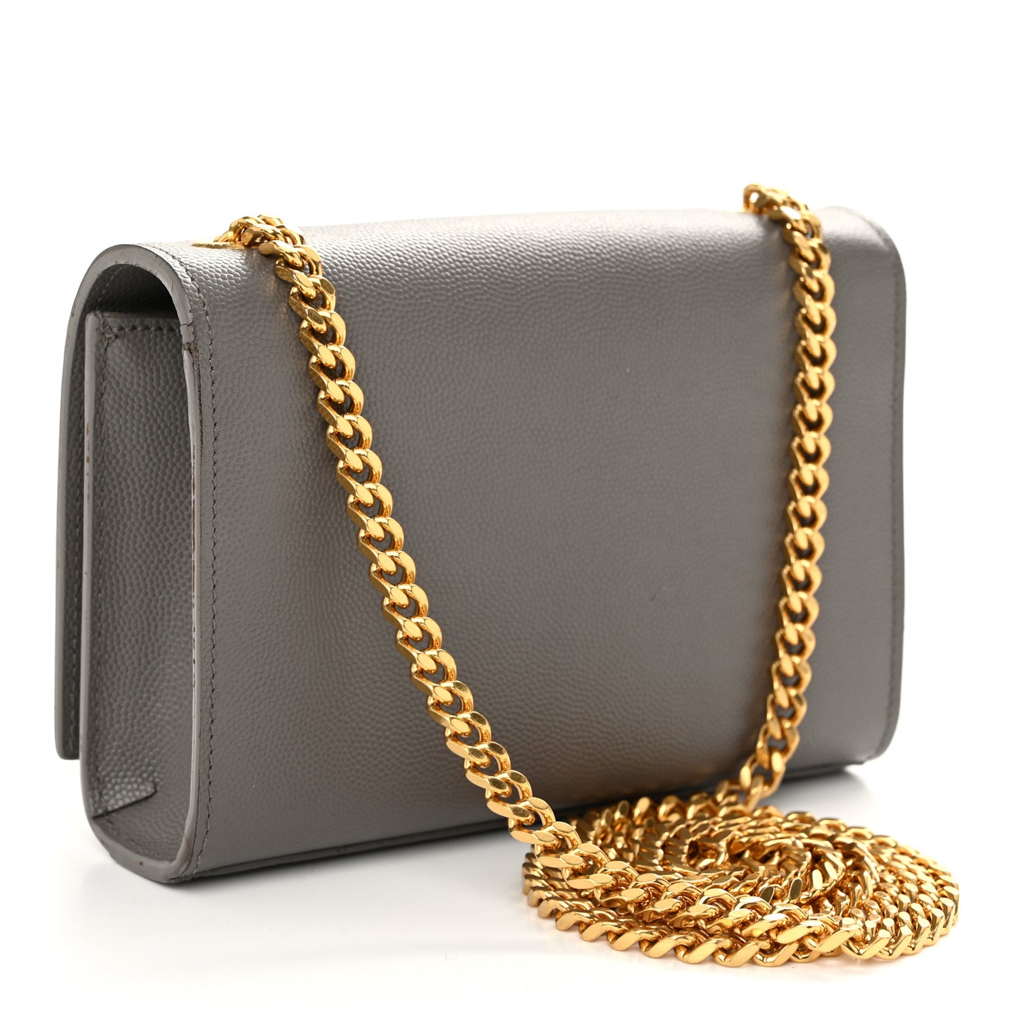 Grain De Poudre Small Monogram Kate Satchel Eather