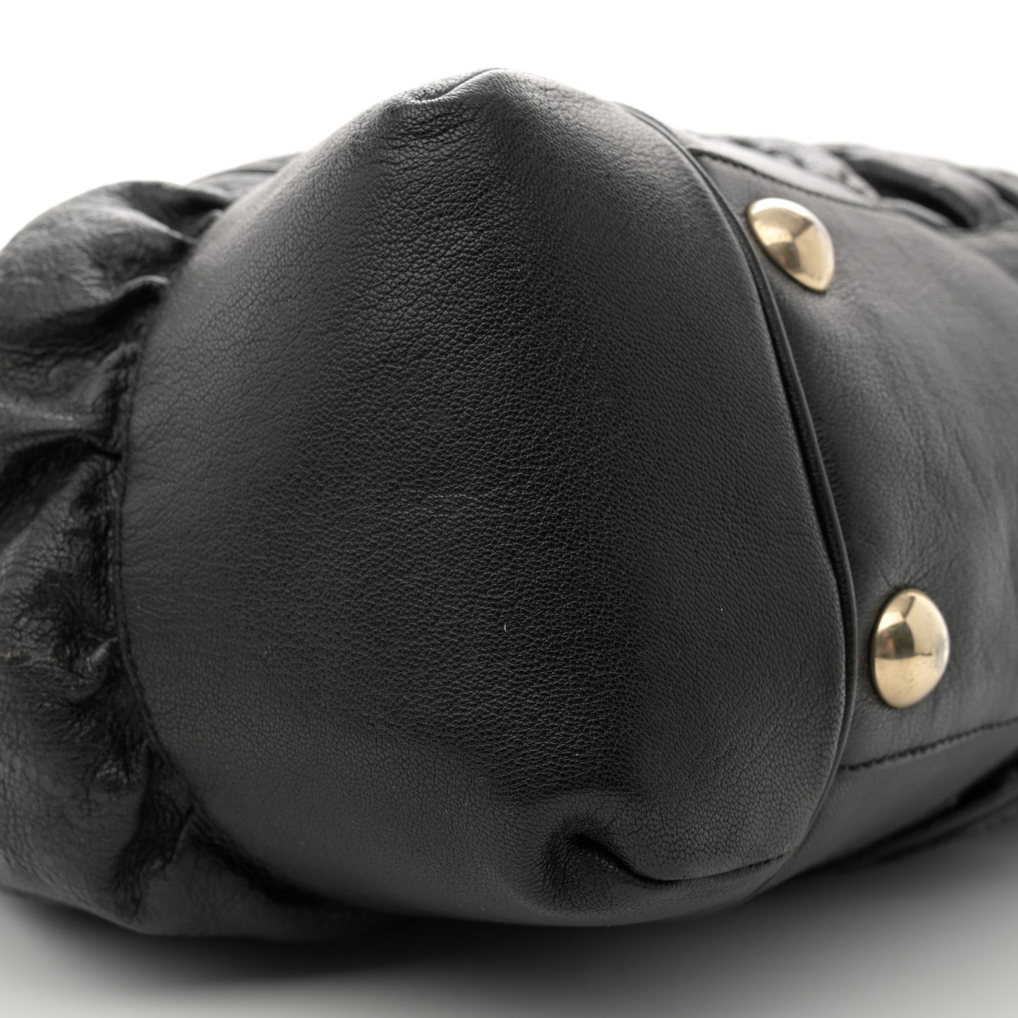 Guccissima Large Full Moon Tote Black