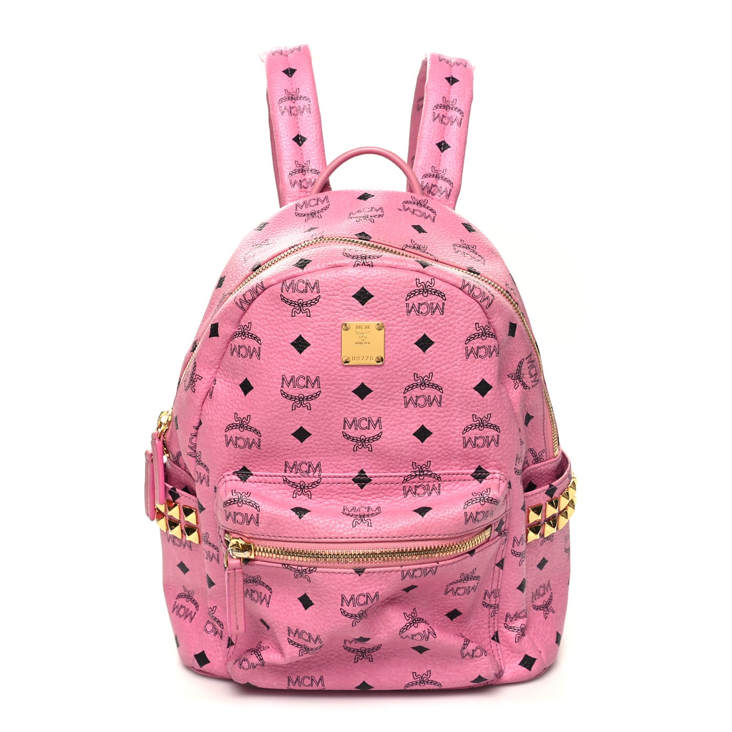 Visetos Small Side Stud Stark Backpack Pink